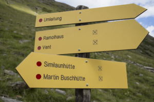 Alpenüberquerung_Wegweiser