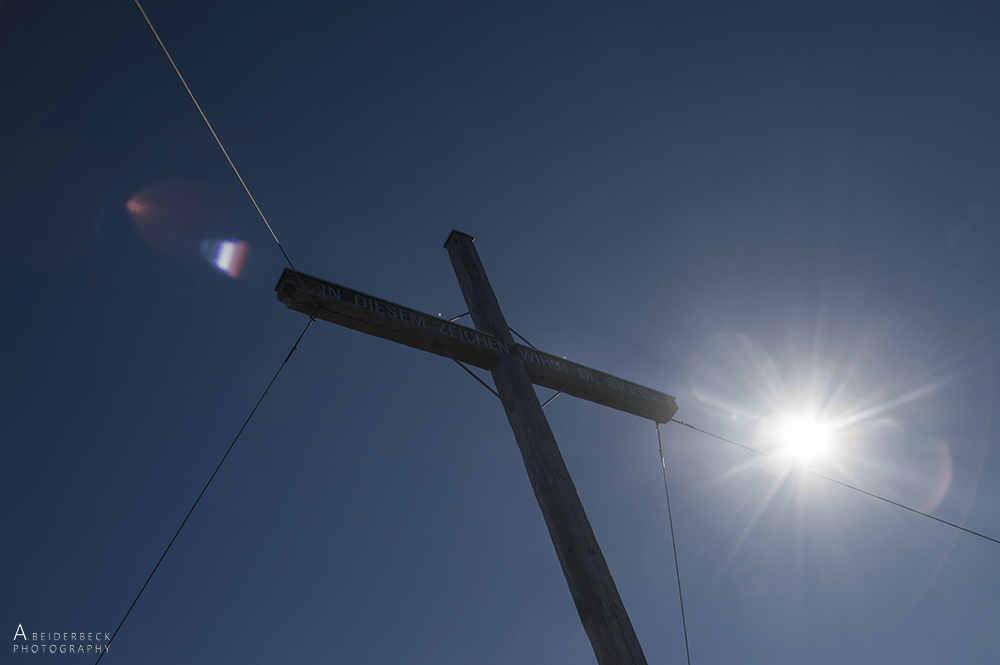Alpenüberquerung_Gipfelkreuz