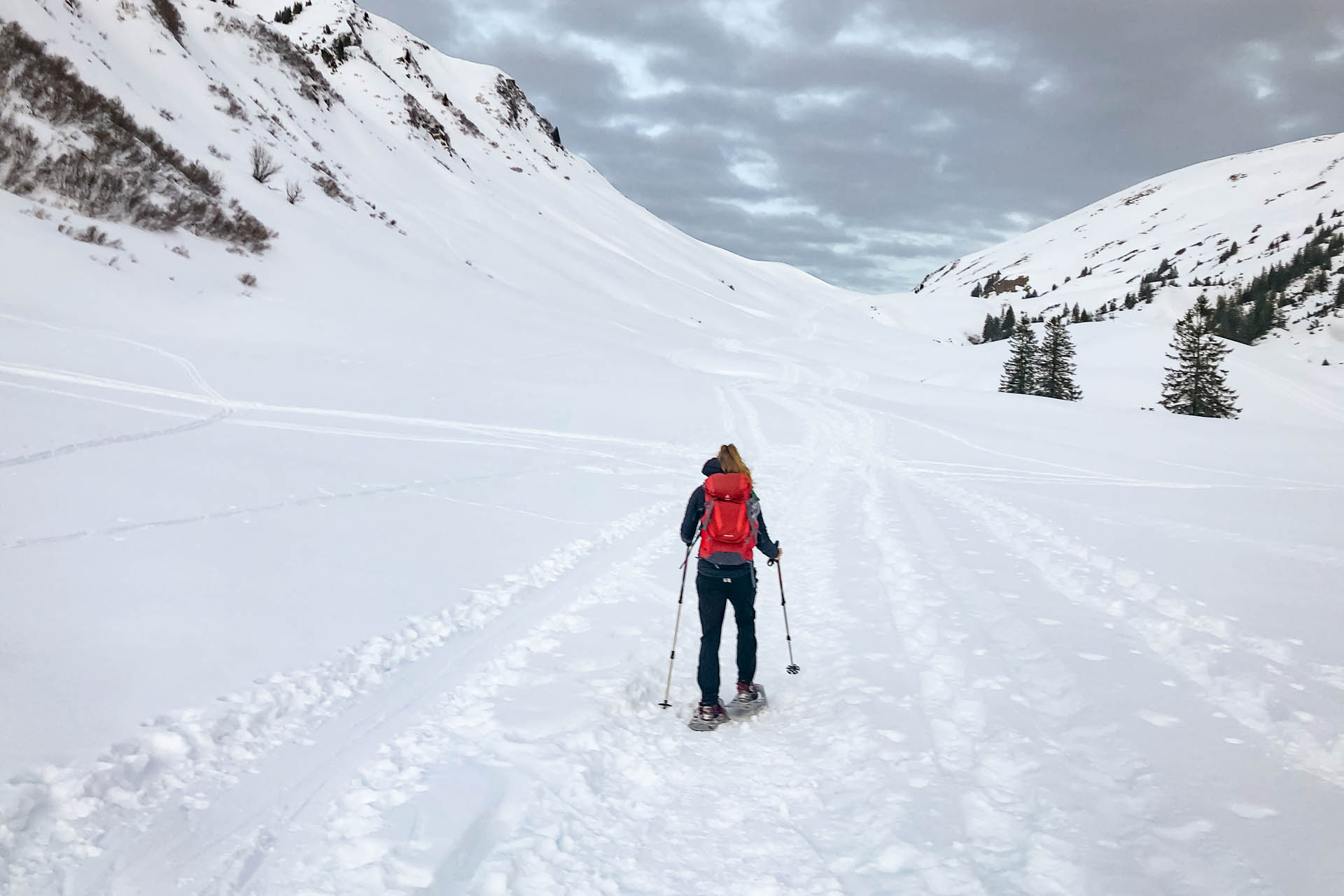 Hählekopf - Schneeschuhwanderung im Kleinwalsertal