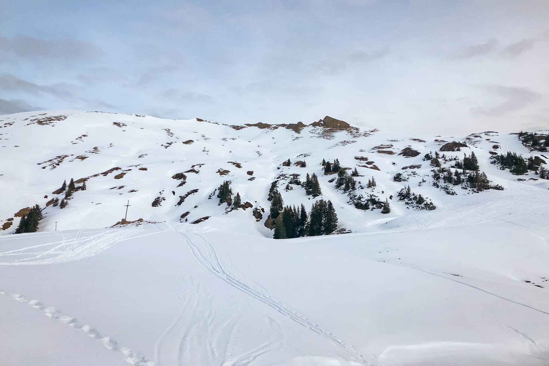 Hählekopf - Schneeschuhwanderung im Kleinwalsertal
