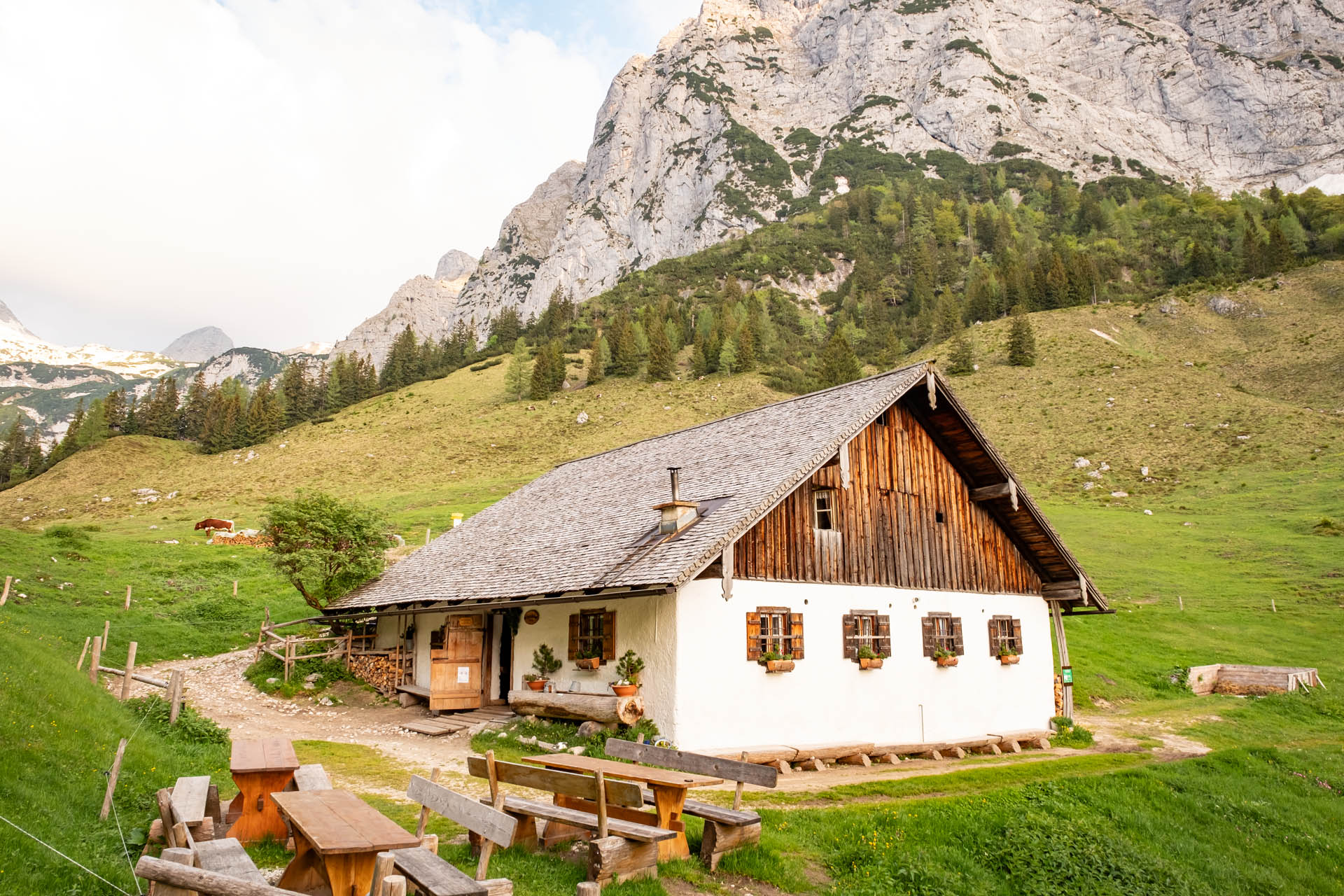 Wanderung auf die Halsalm im Berchtesgadener Land