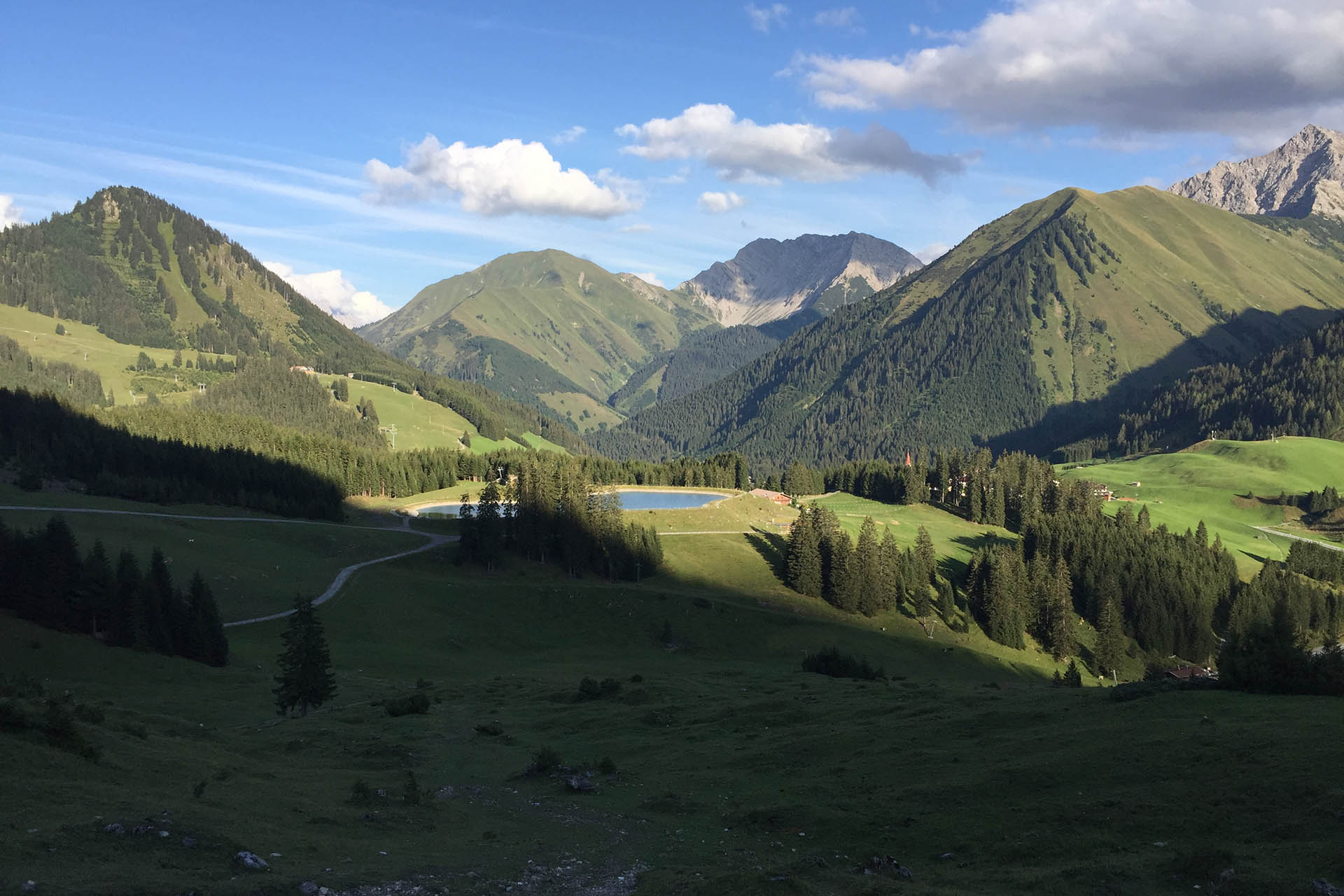 Wandern in Tirol - Abendstimmung