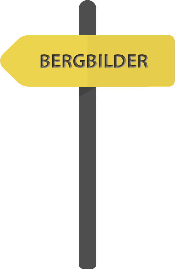 Wegweiser Bergbilder