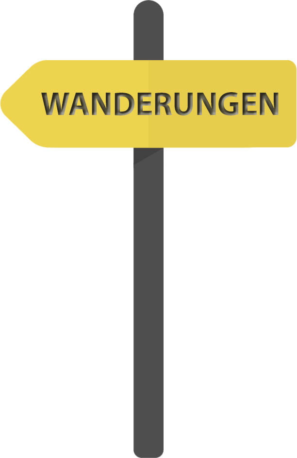 Wegweiser Wanderungen