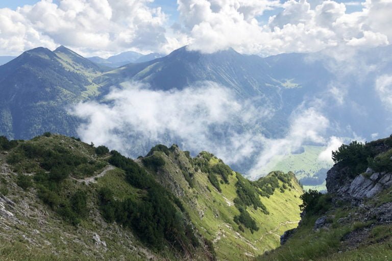 Wolkenstimmung in den Allgäuer Alpen