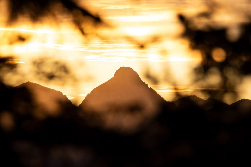 Sonnenaufgang von der Alpspitz