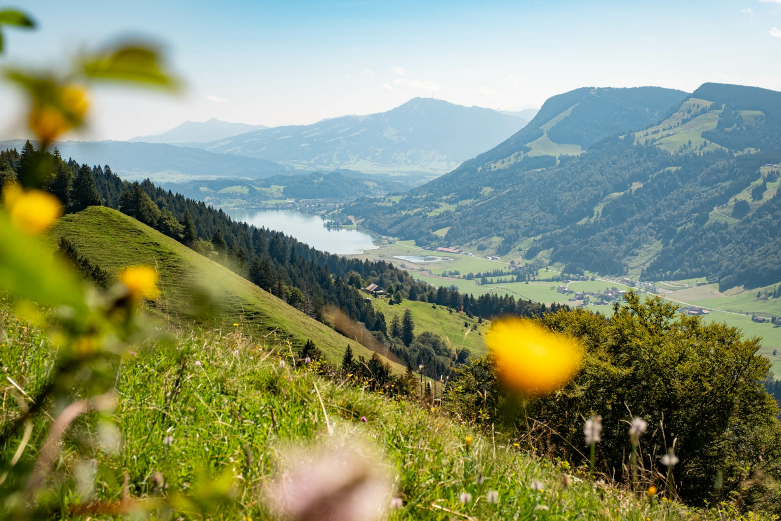 wandern im allgäu mit see