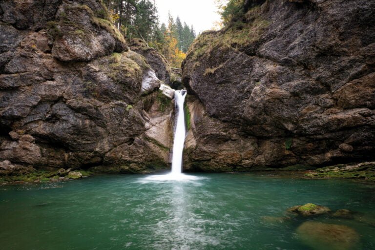 Wanderung von Steibis zu den Buchenegger Wasserfällen im Allgäu