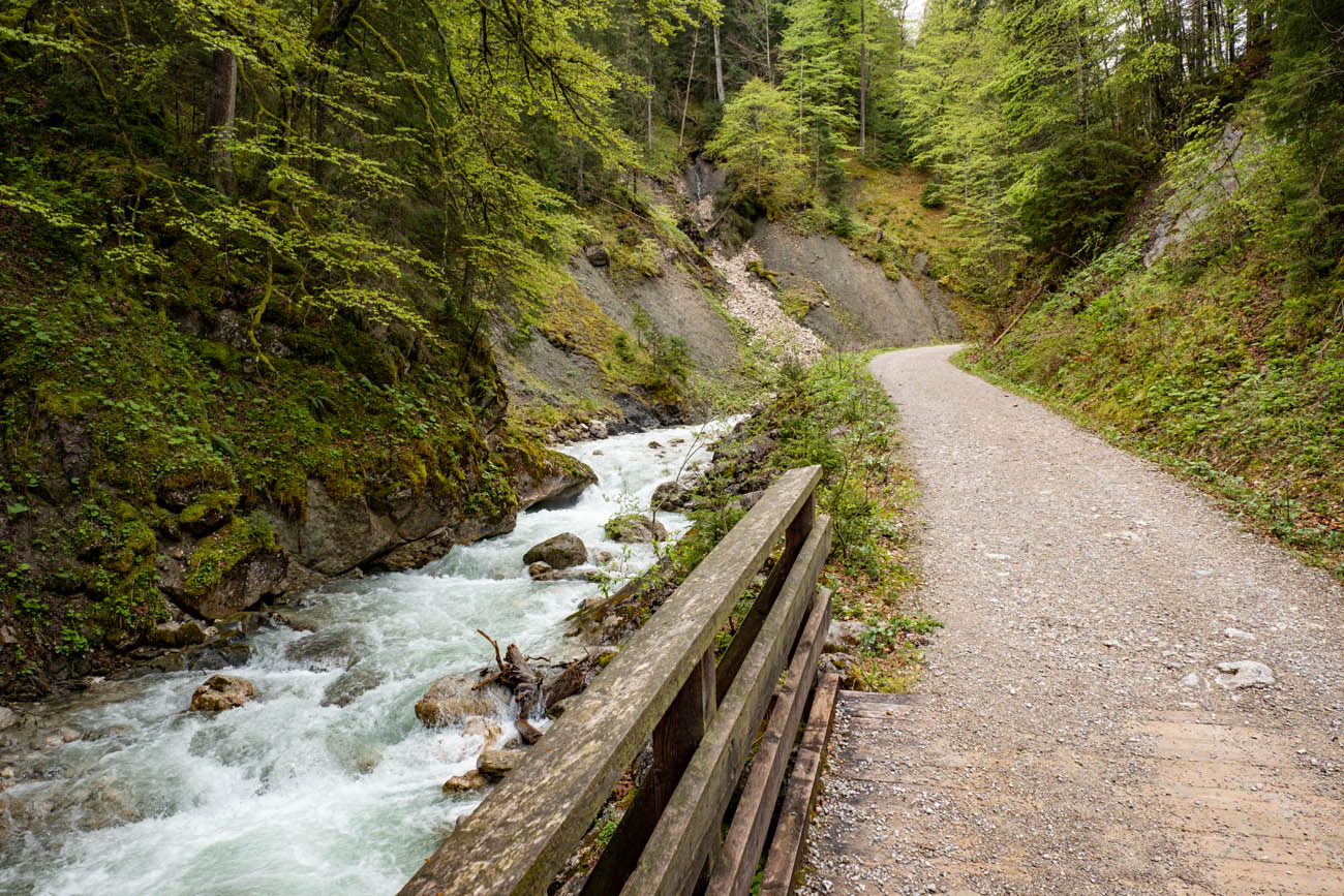 Wanderung zur Musauer Alm ins Tiroler Raintal entlang des Sababachs