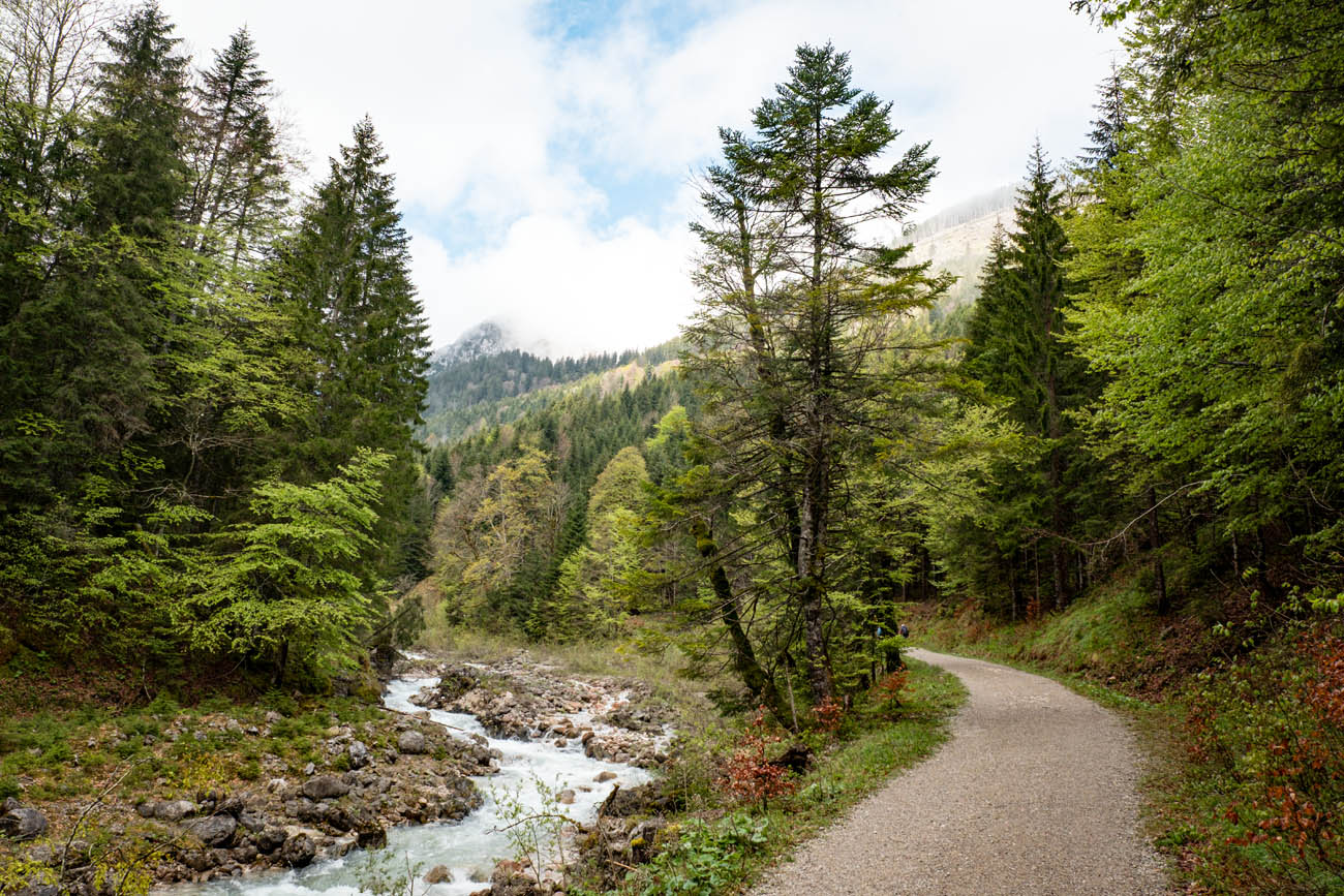 Wanderung zur Musauer Alm ins Tiroler Raintal entlang des Sababachs