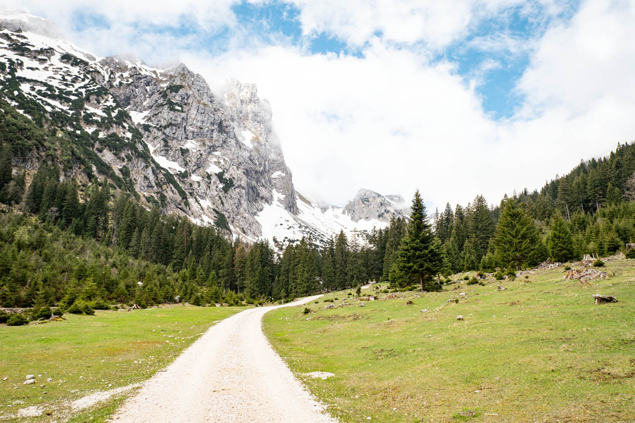 Wanderung zur Musauer Alm ins Tiroler Raintal entlang des Sababachs