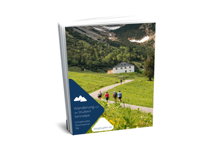 Buchcover Stuibensennalpe PDF Wanderung