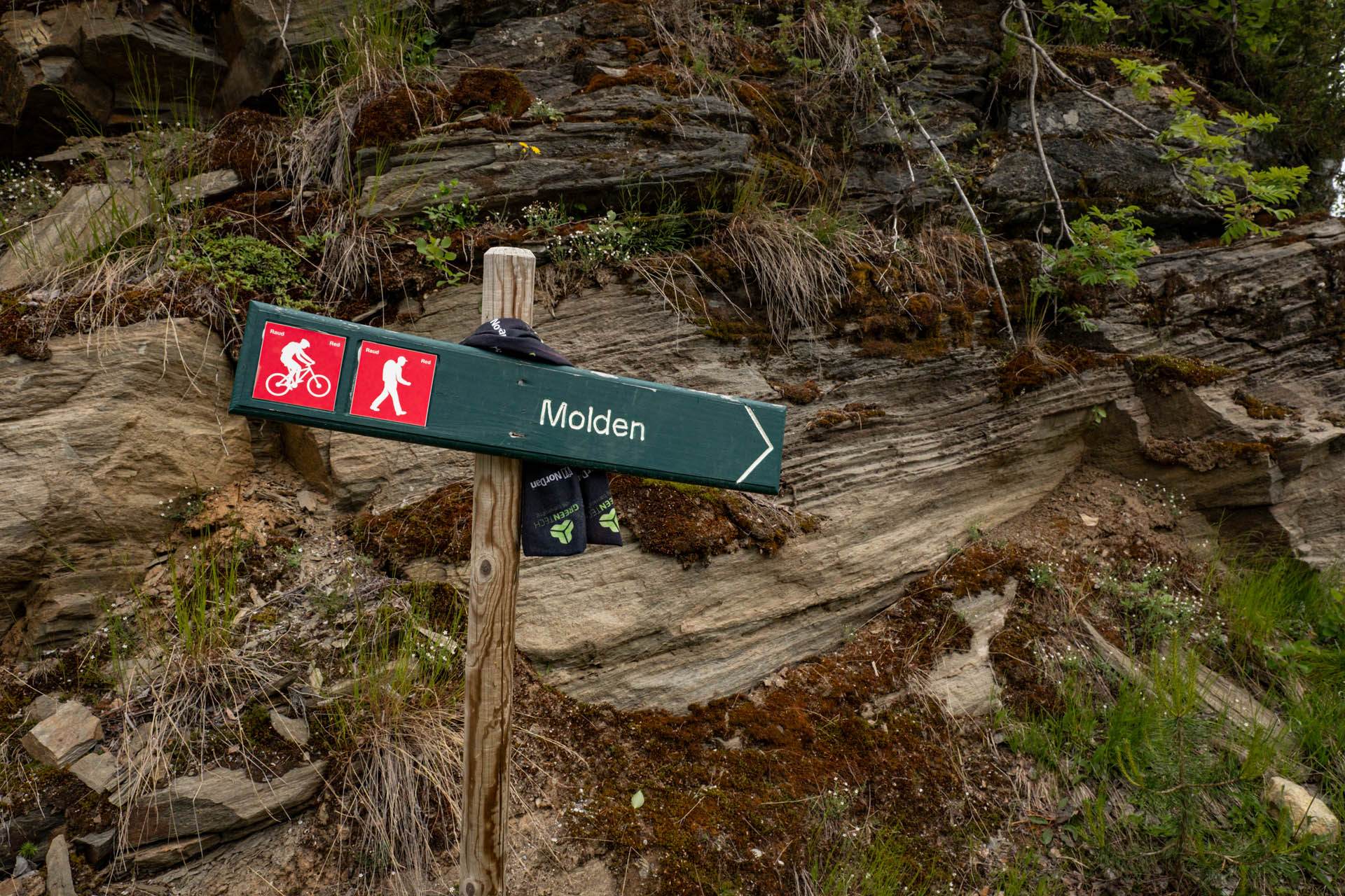 Wanderung auf den Molden bei Mollandsmarki - Luster in Norwegen