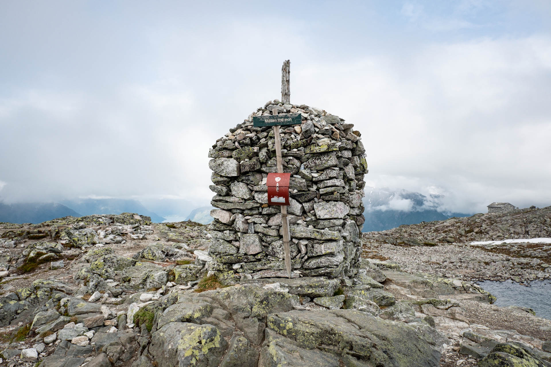 Wanderung auf den Molden bei Mollandsmarki - Luster in Norwegen