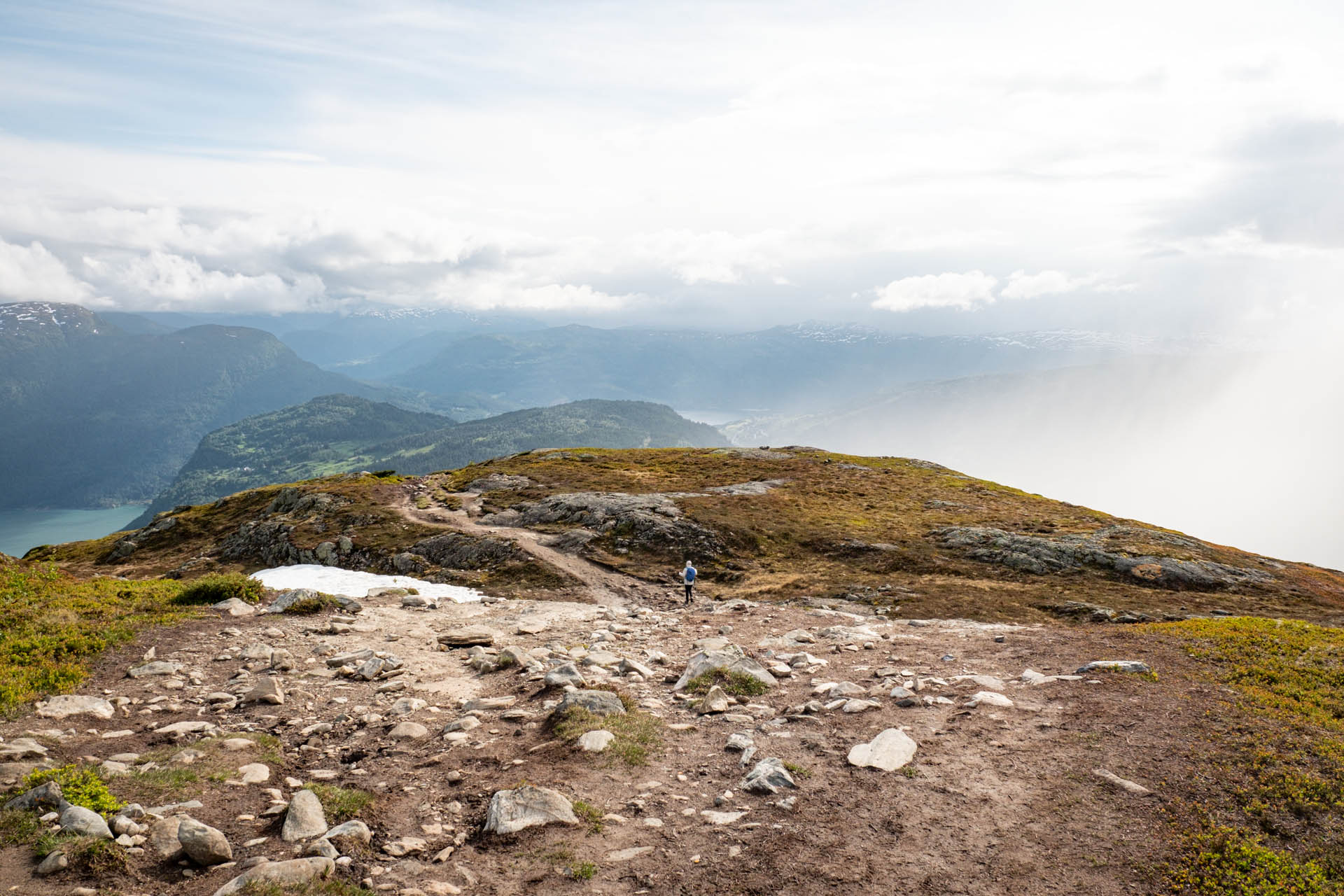 Wanderung auf den Molden bei Mollandsmarki - Luster in Norwegen