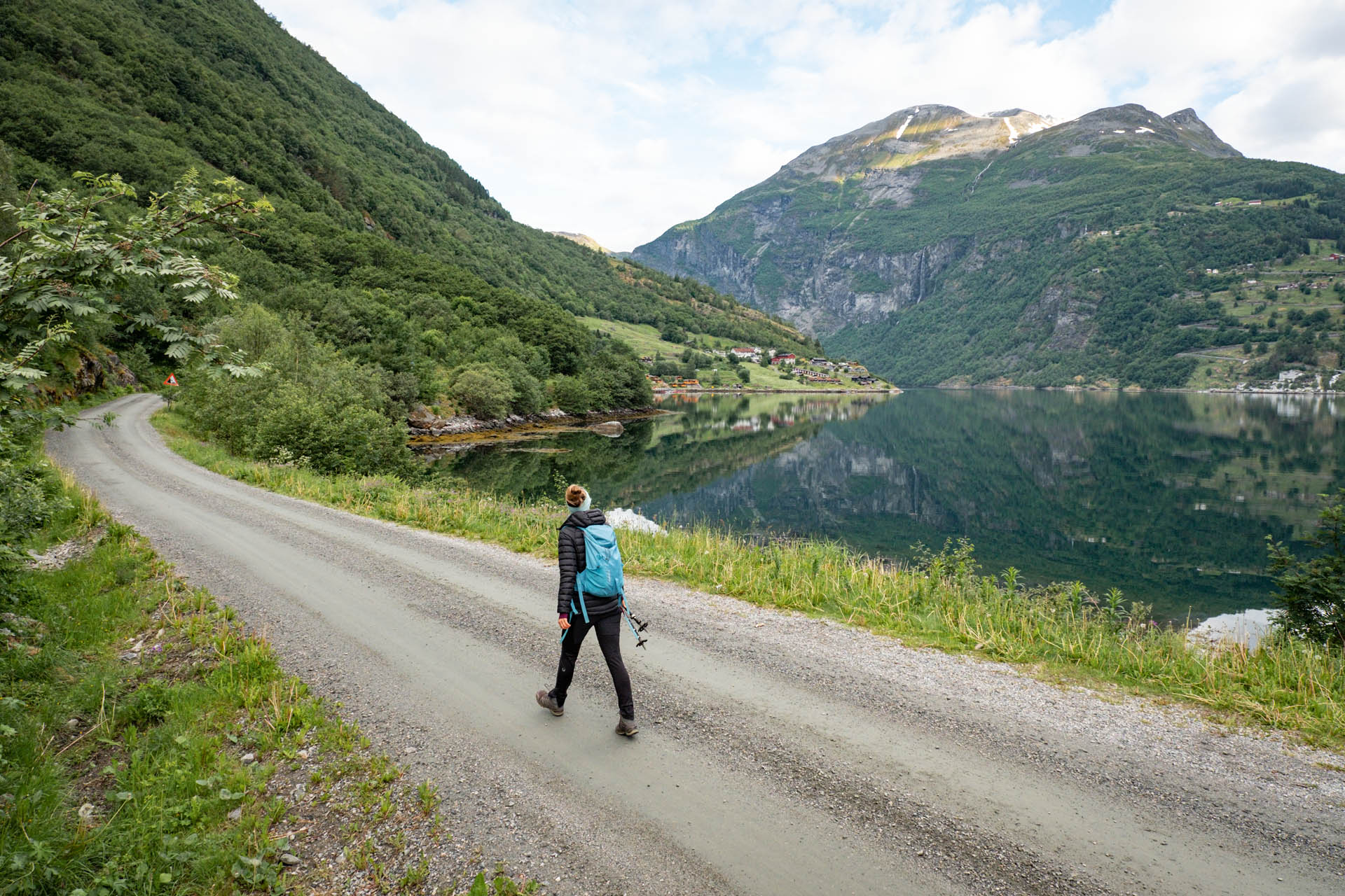 Wanderung in Geiranger zur Homlongsætra Alm