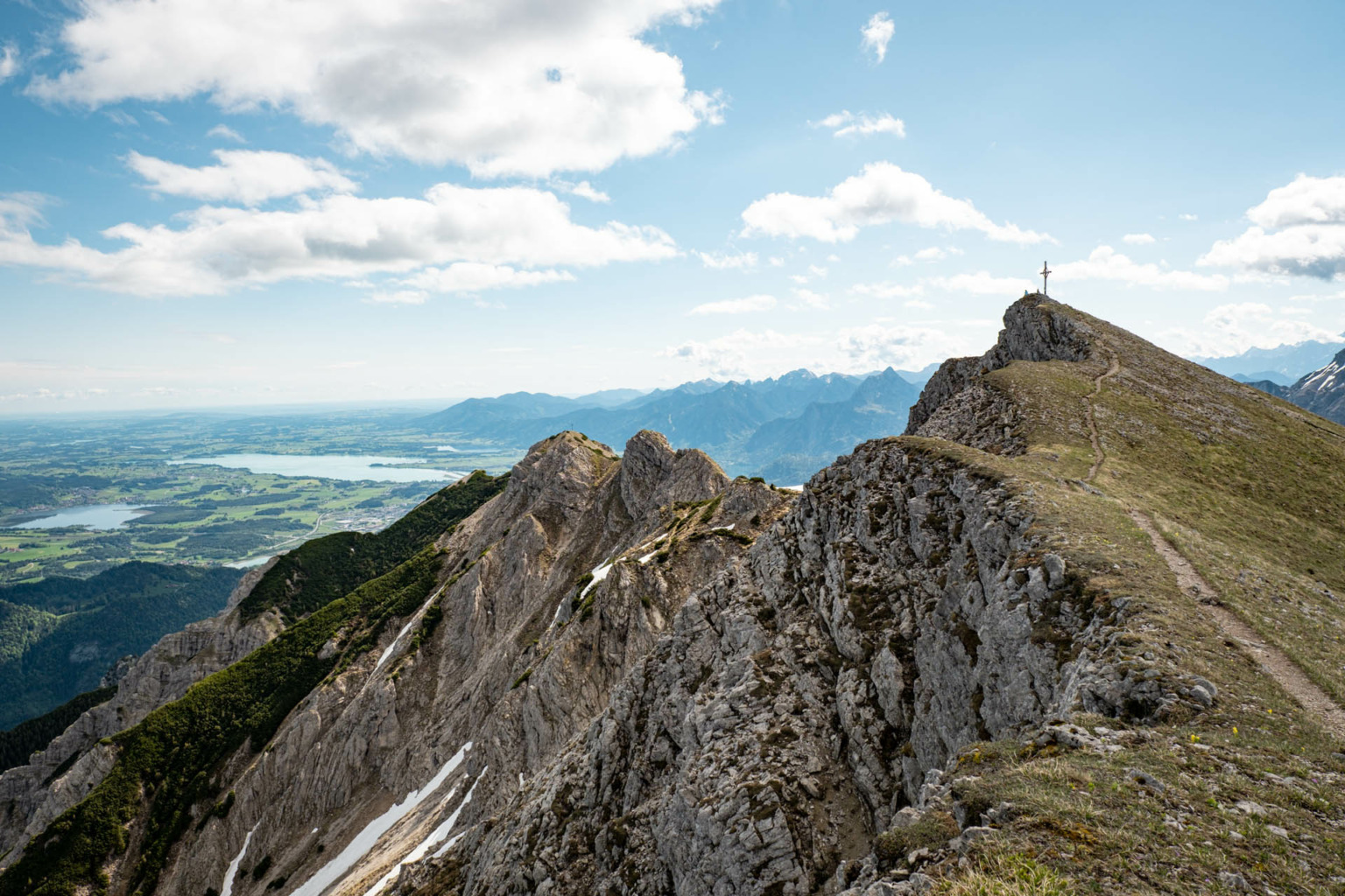 Brentenjoch - Wanderung ab Grän im Tannheimer Tal