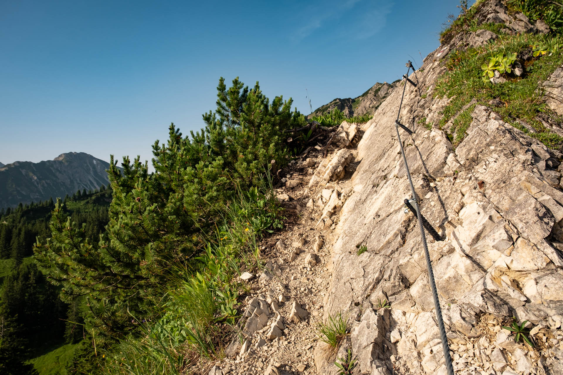 Wanderung von Oberjoch über den Iselergrat auf den Iseler