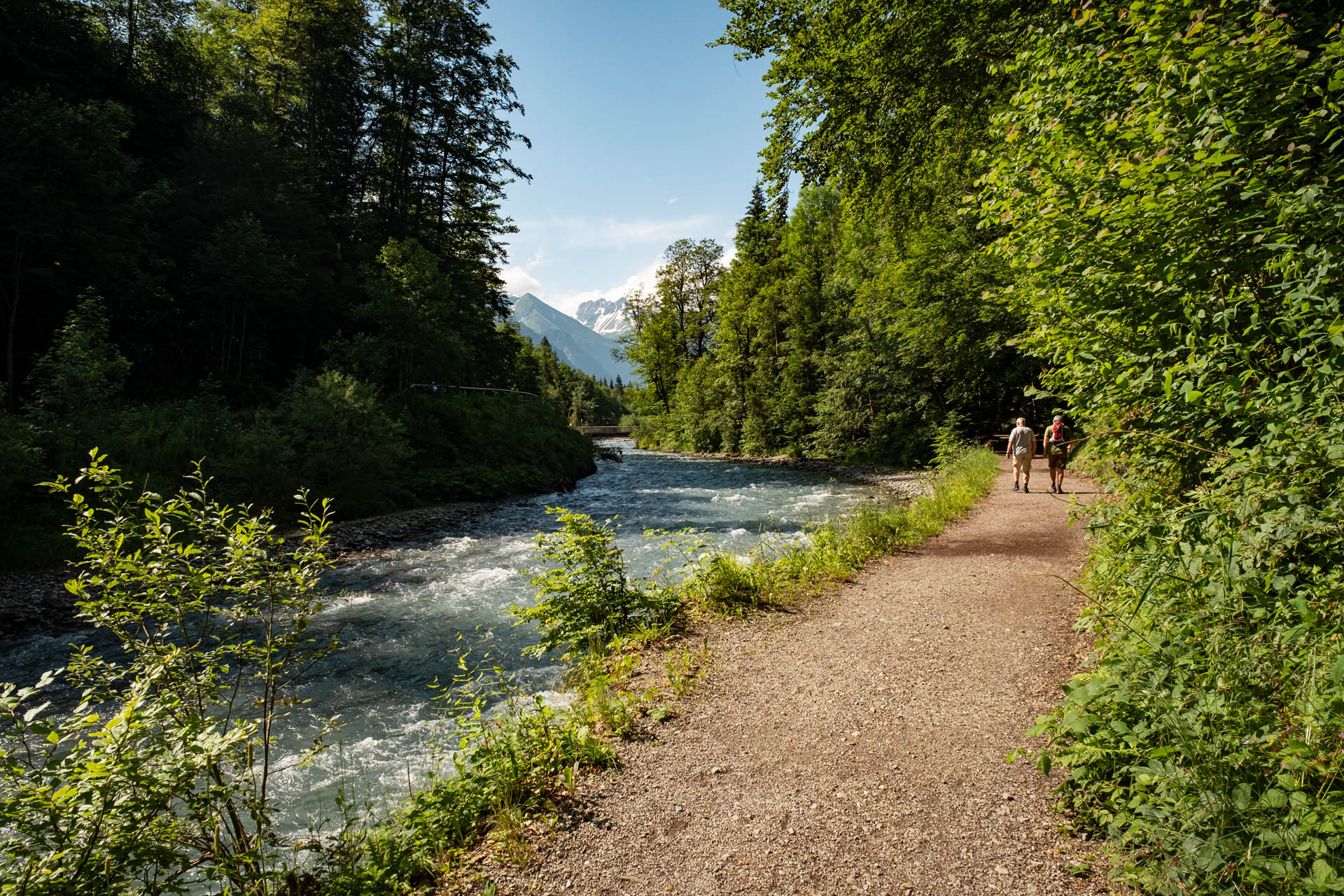 Wanderung von Oberstdorf ins Oytal zur Unteren Gutenalpe