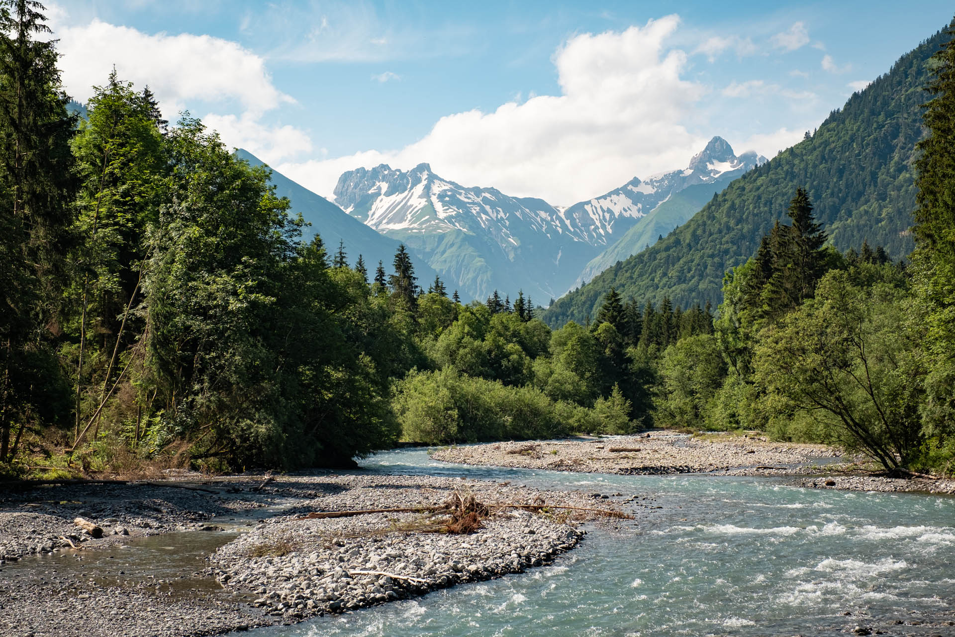 Wanderung von Oberstdorf ins Oytal zur Unteren Gutenalpe