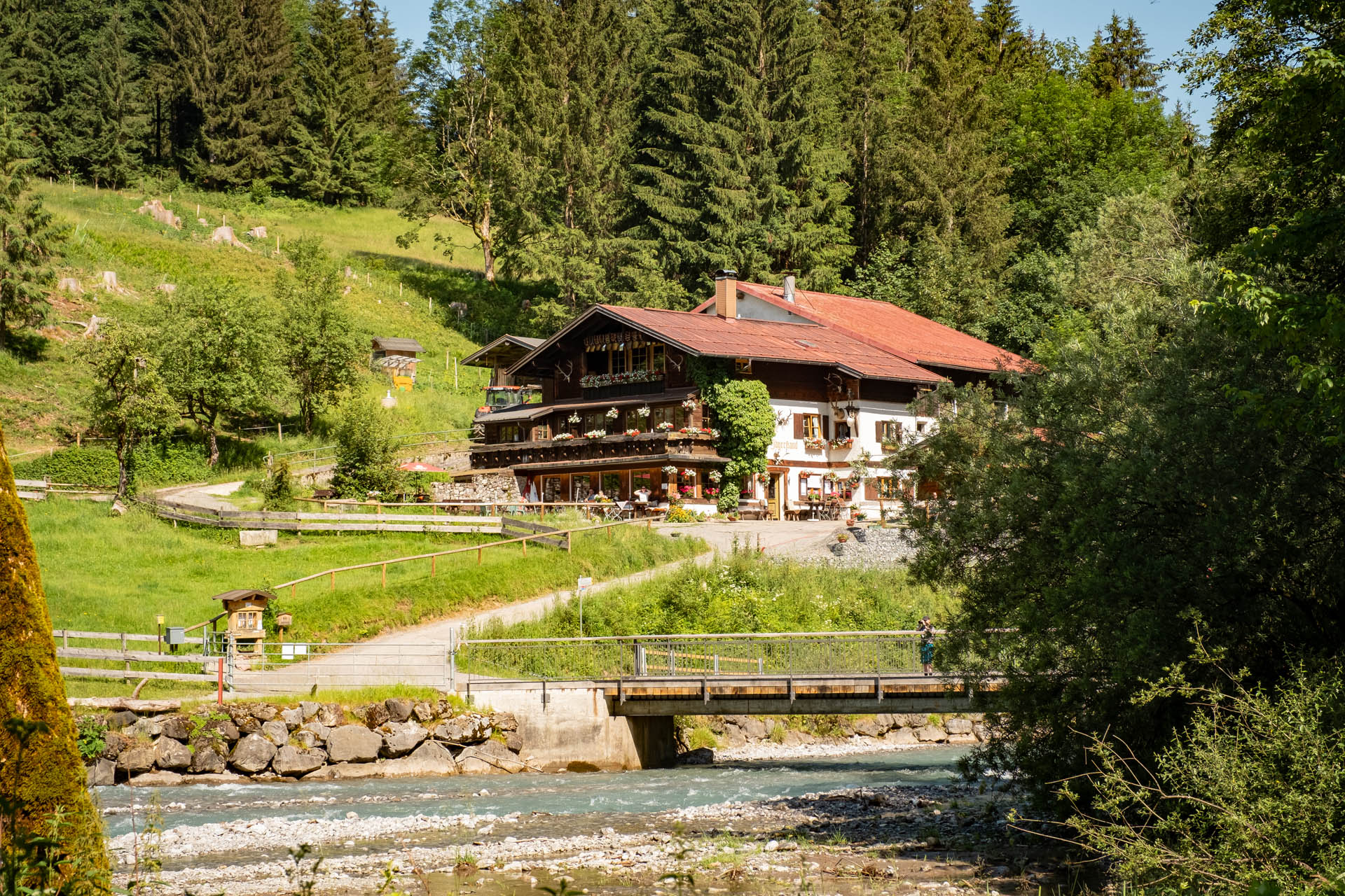 Wanderung von Oberstdorf ins Oytal zur Unteren Gutenalpe