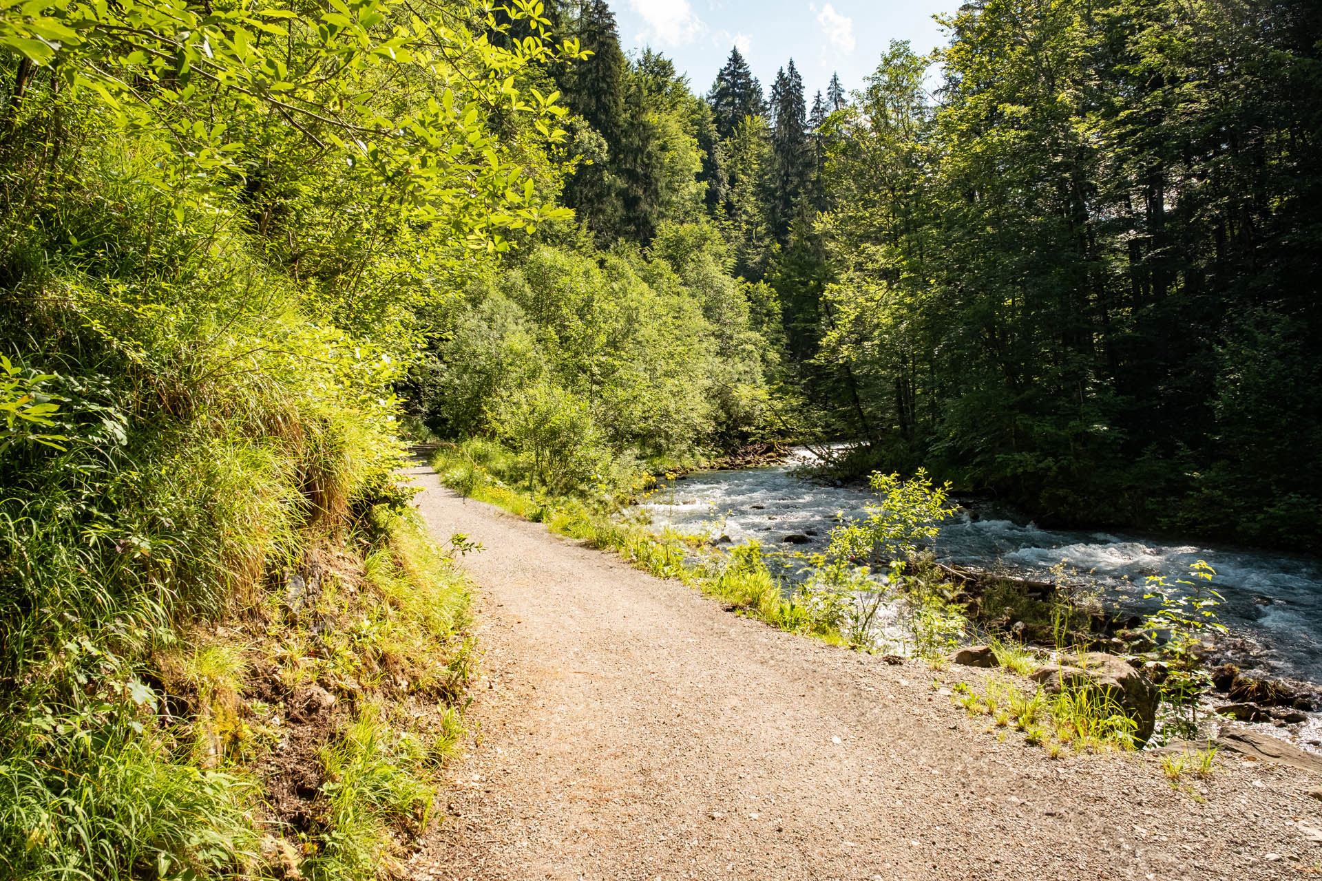 Wanderung von Oberstdorf ins Oytal zur Unteren Gutenalpe