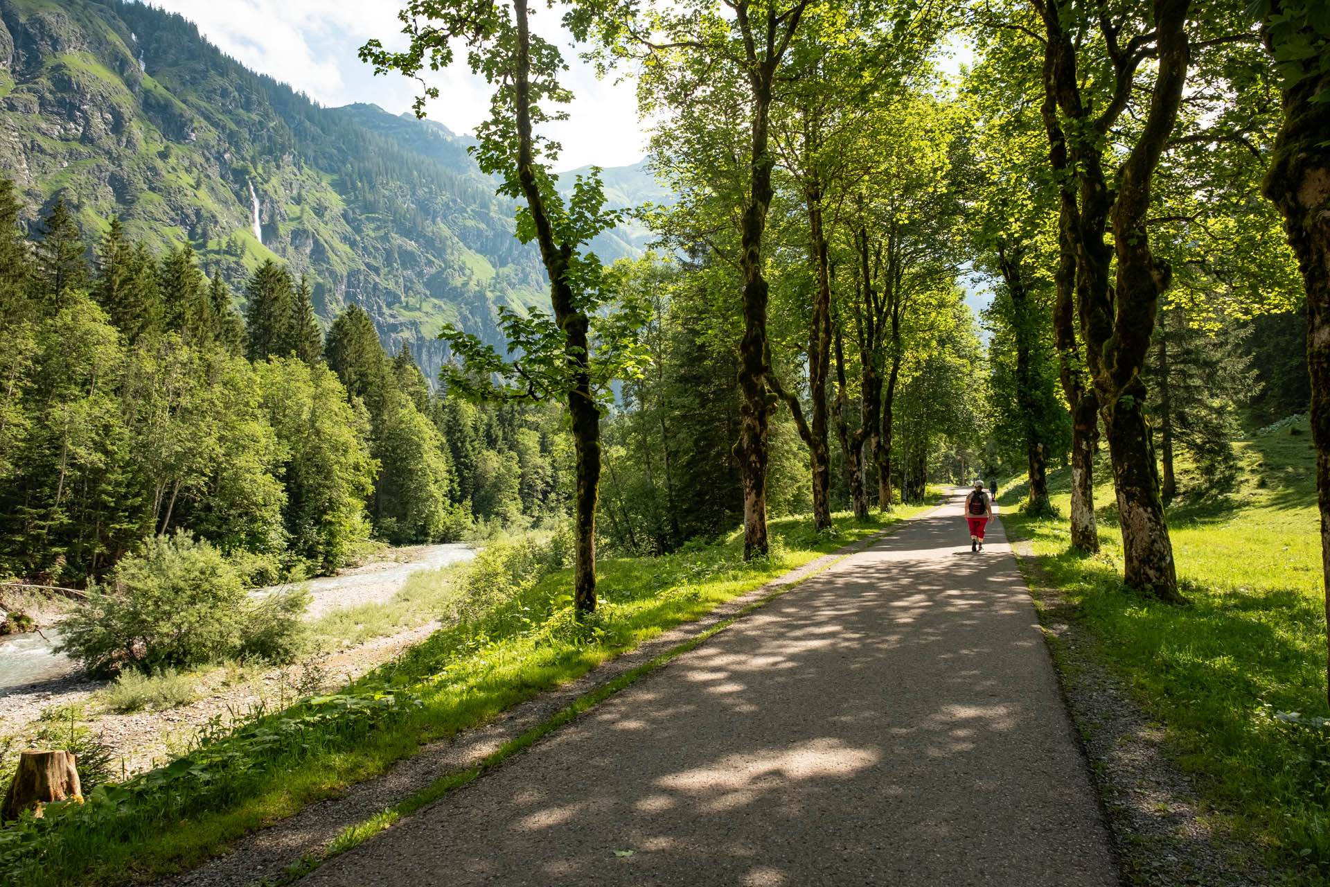 Wanderung von Oberstdorf ins Oytal zur Unteren Gutenalpe