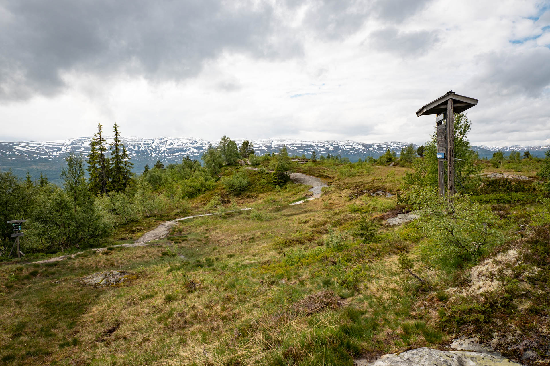 Wanderung von Voss auf den Hangur