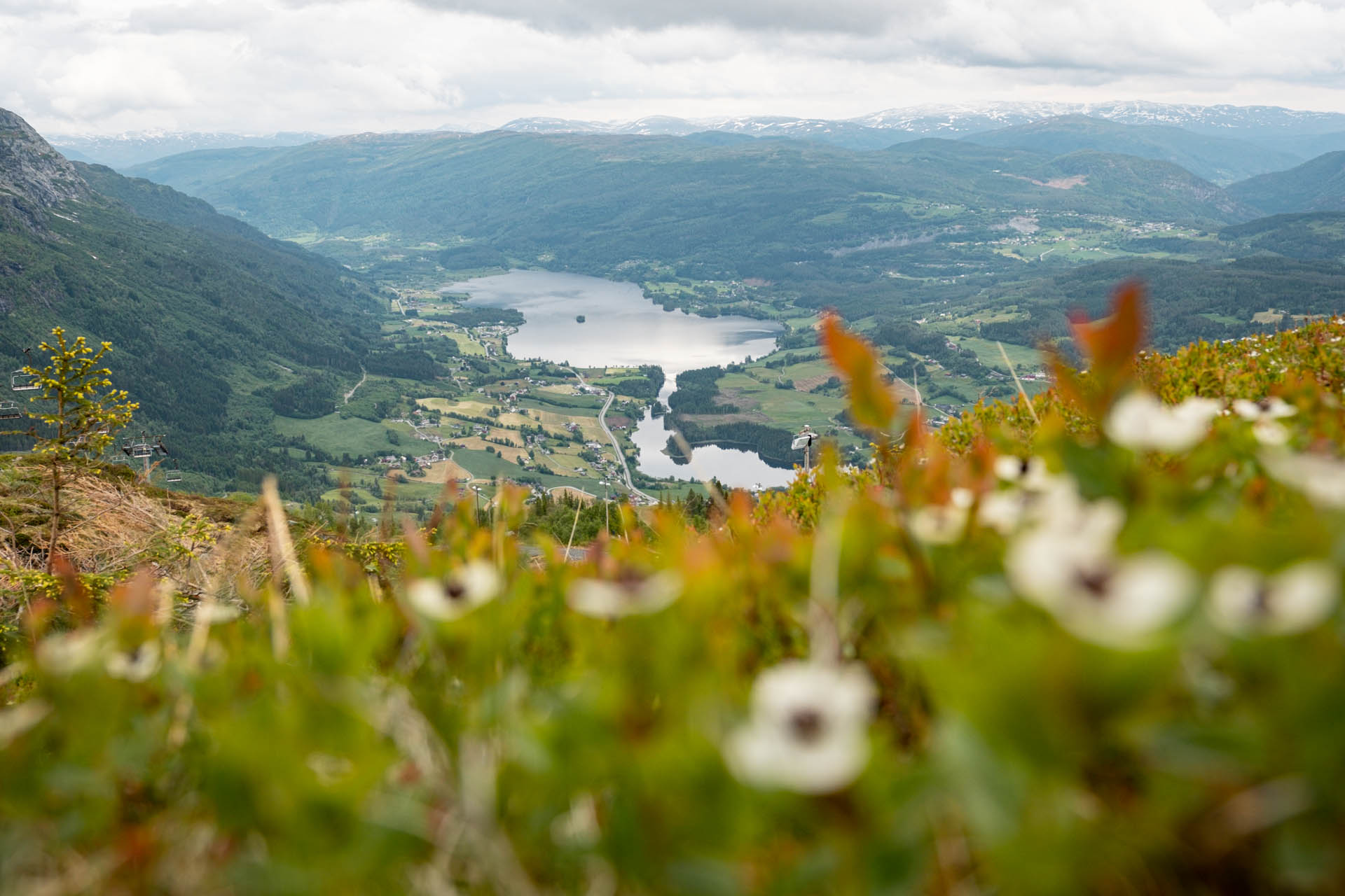 Wanderung von Voss auf den Hangur