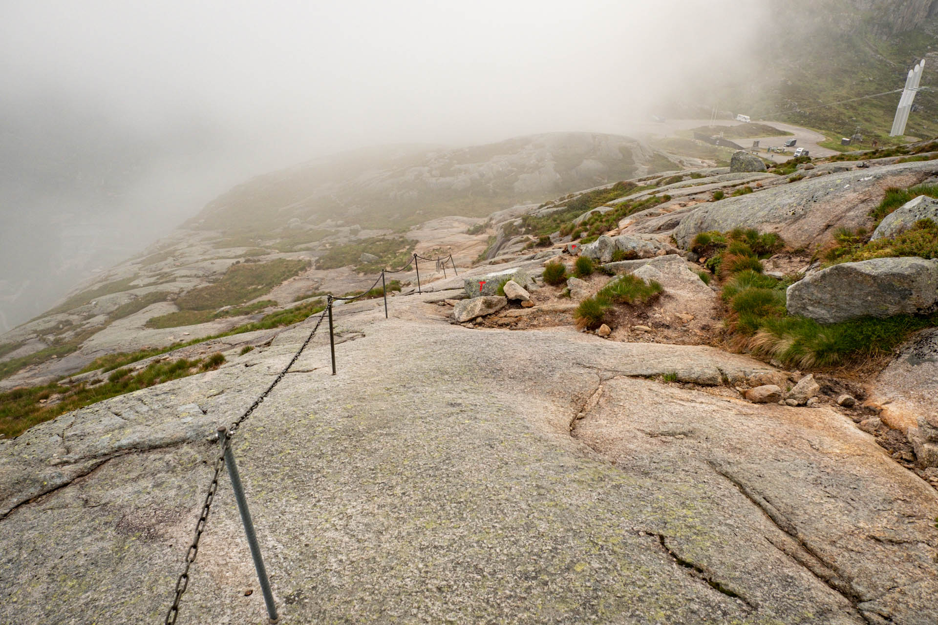 Wanderung zum Kjeragbolten am Lysefjord