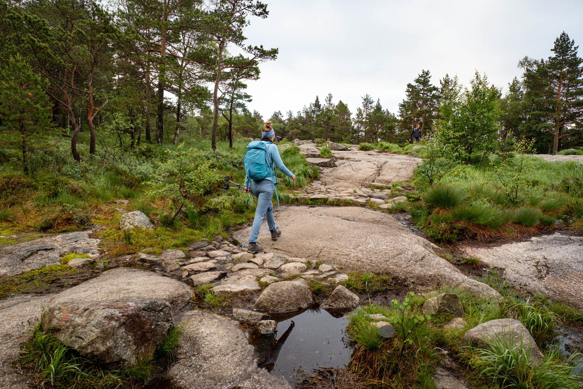 Wanderung zum Preikestolen im Lysefjord