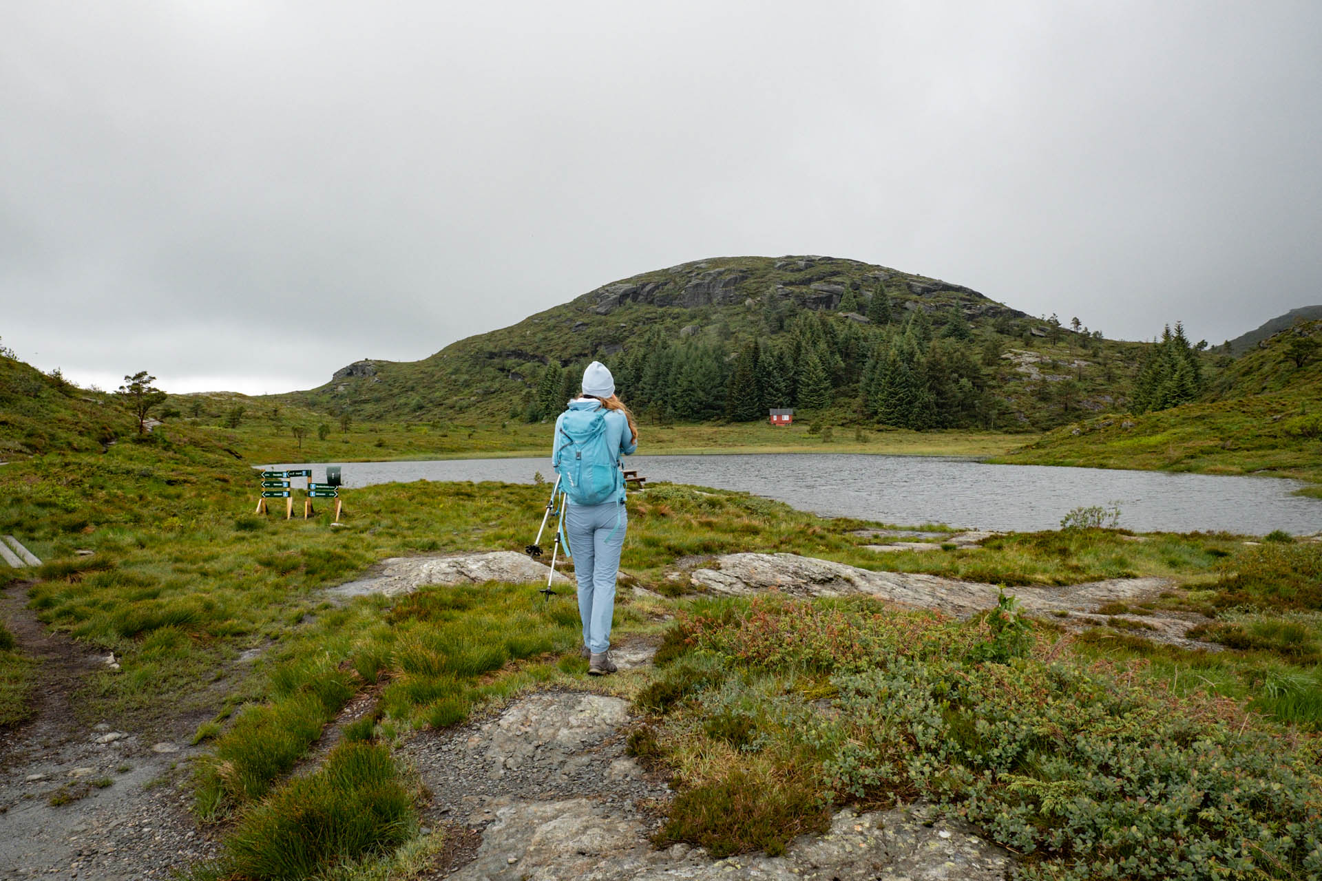 Wanderung zur Himakånå - Little Trolltunga