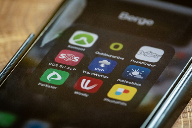 Berghupfer Empfehlung Handy Apps für die Berge