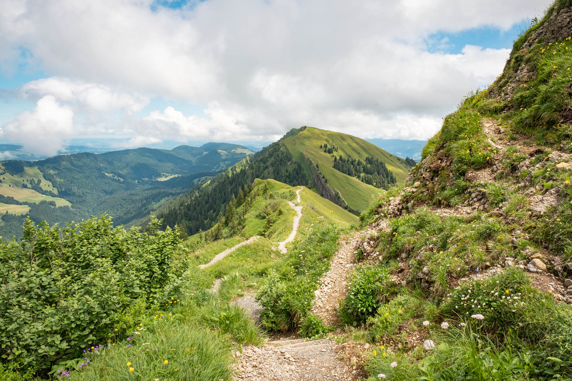 Wanderung auf den Hochgrat bei Oberstaufen