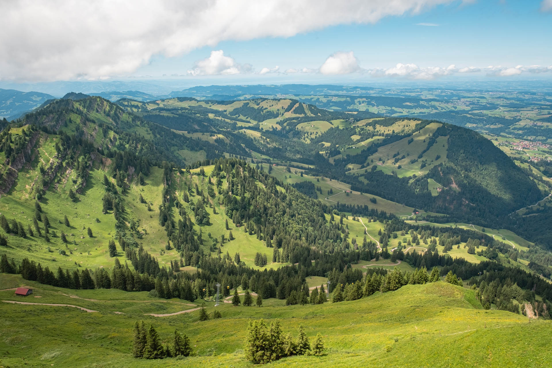 Wanderung auf den Hochgrat bei Oberstaufen