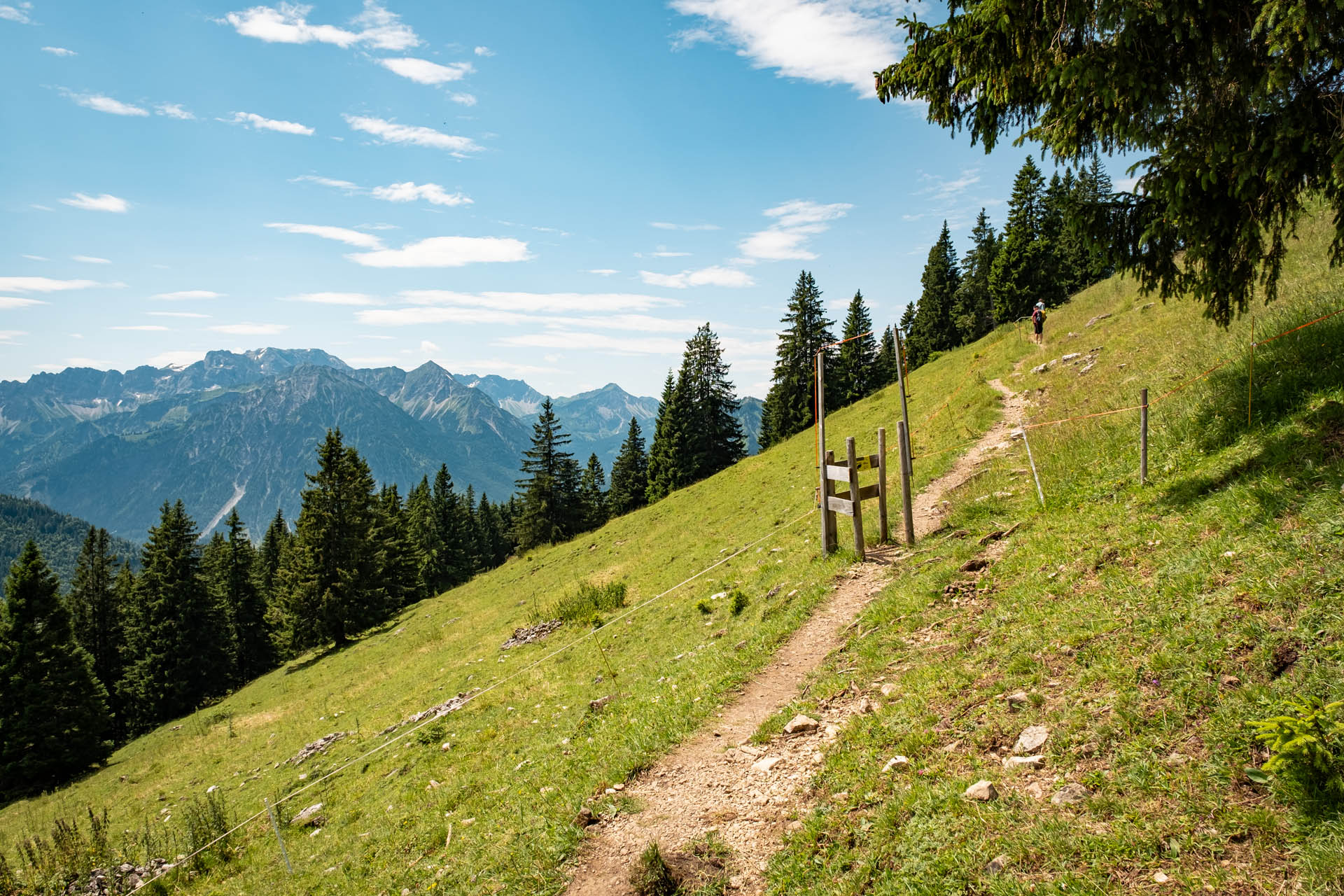 Wanderung von Oberjoch zum Ornach