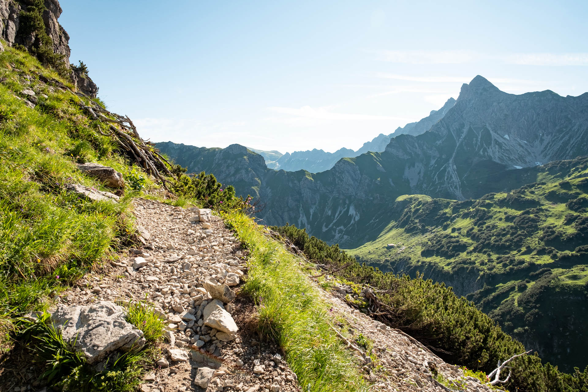 Wanderung von Reichenbach über den Unteren Gaisalpsee aufs Rubihorn