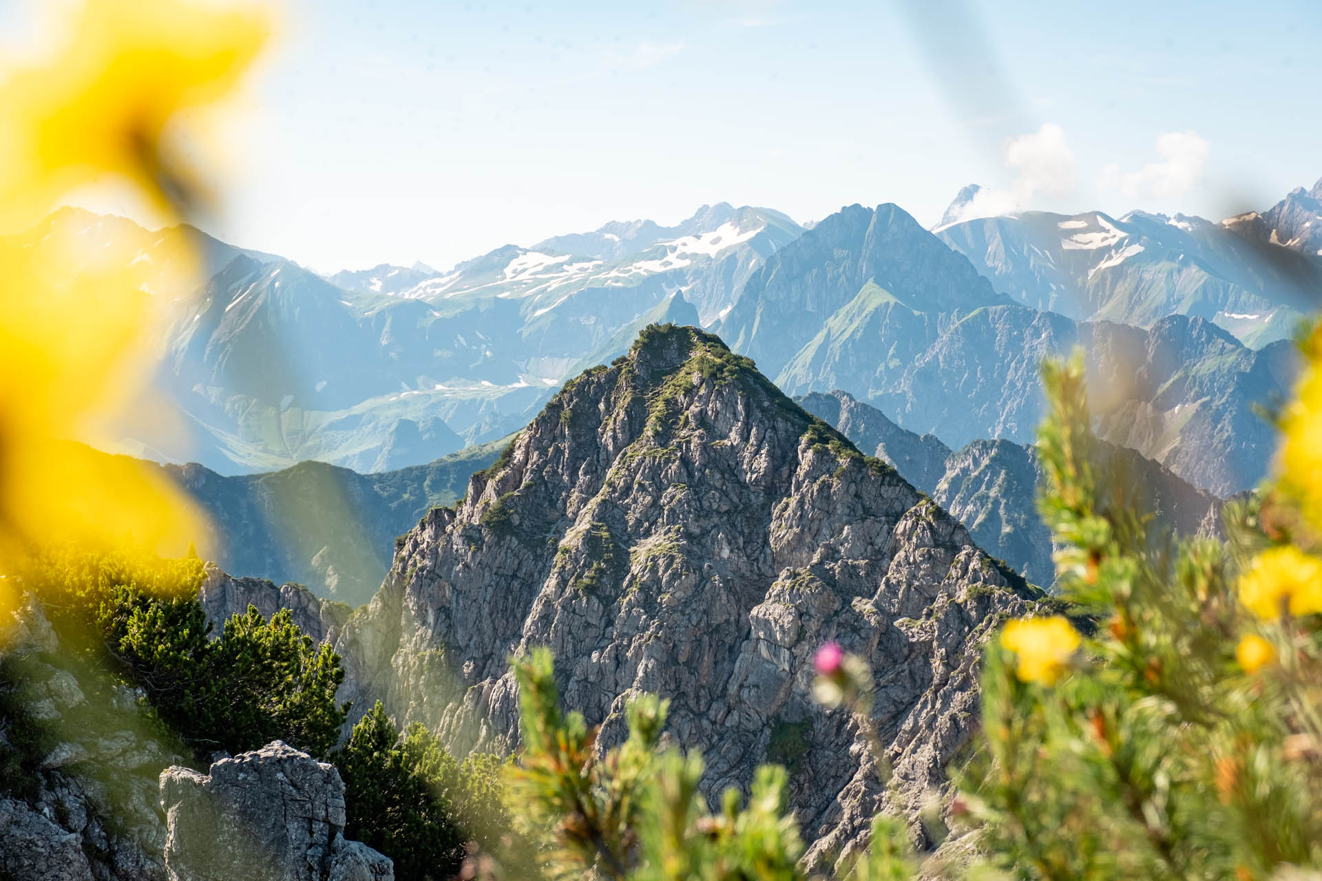 Wanderung von Reichenbach über den Unteren Gaisalpsee aufs Rubihorn