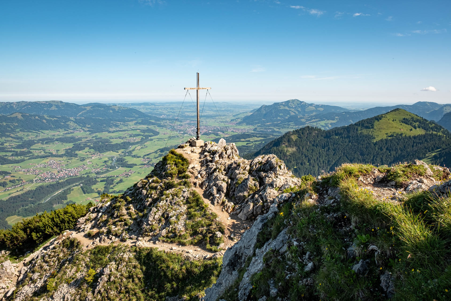 Wanderung von Reichenbach über den Unteren Gaisalpsee aufs Rubihorn