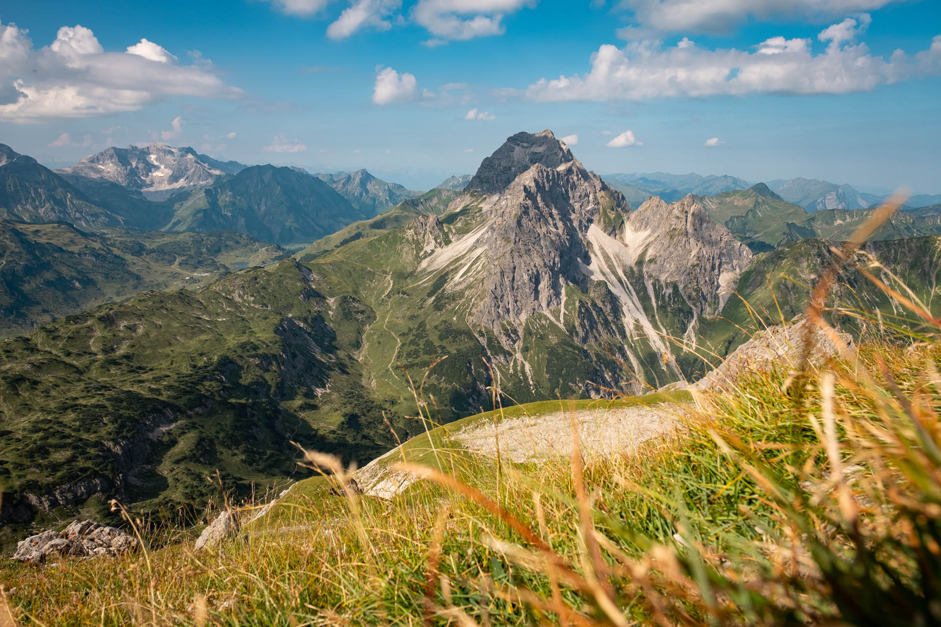 Wanderung aufs Walser Geißhorn über die Mindelheimer Hütte als Rundtour