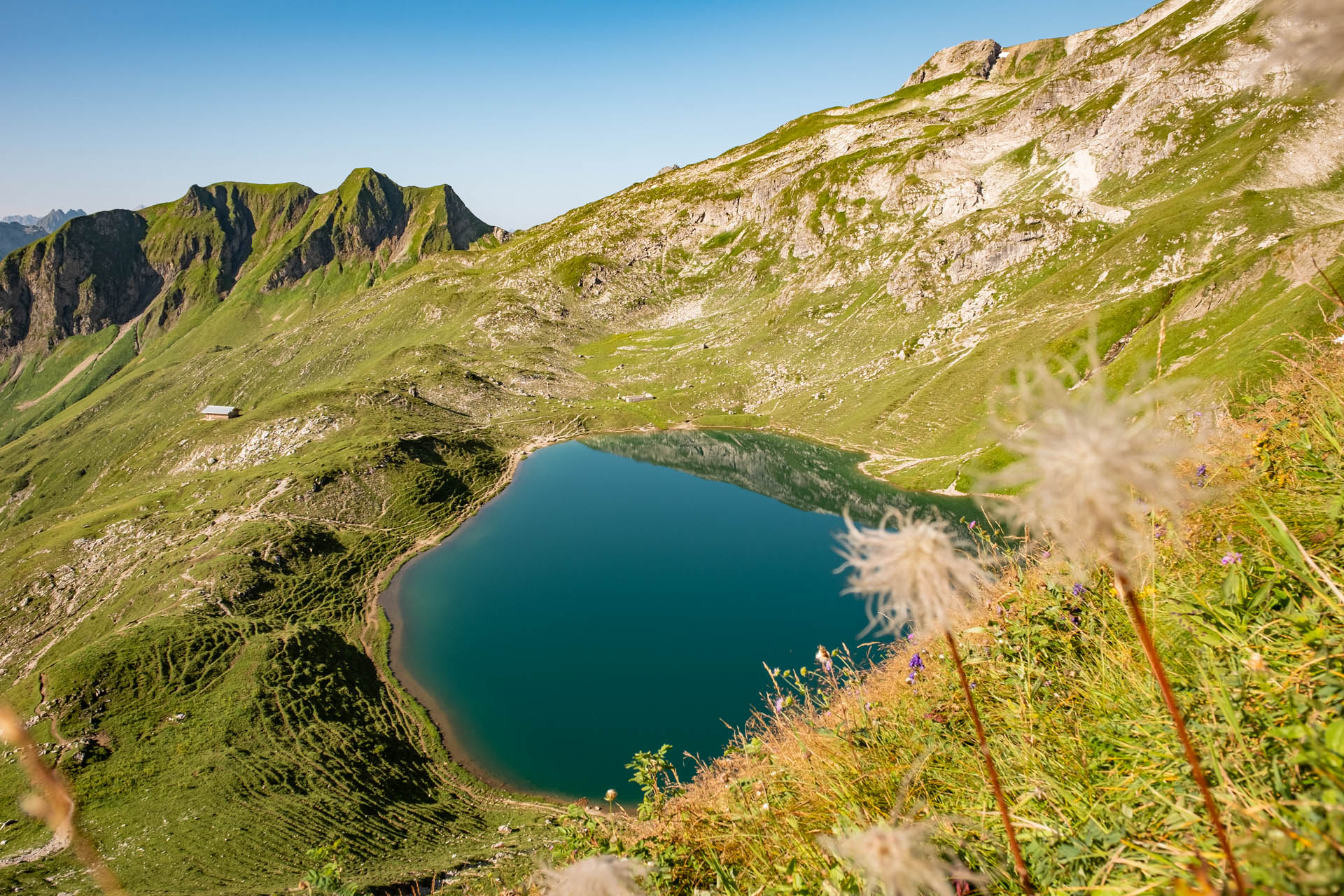 Wanderung von Hinterstein auf den Kleinen Daumen und den Großen Daumen im Allgäu