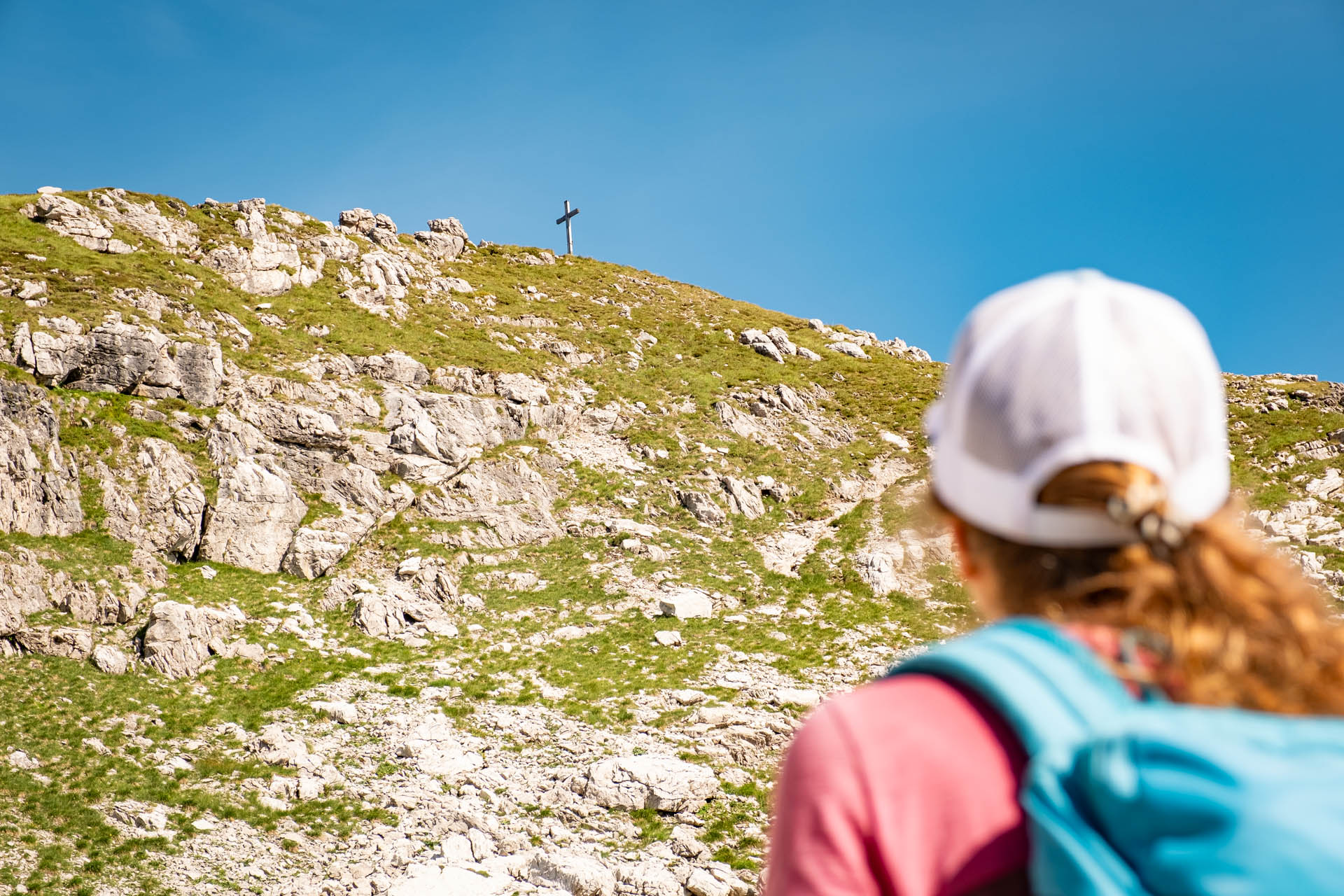 Wanderung von Hinterstein auf den Kleinen Daumen und den Großen Daumen im Allgäu