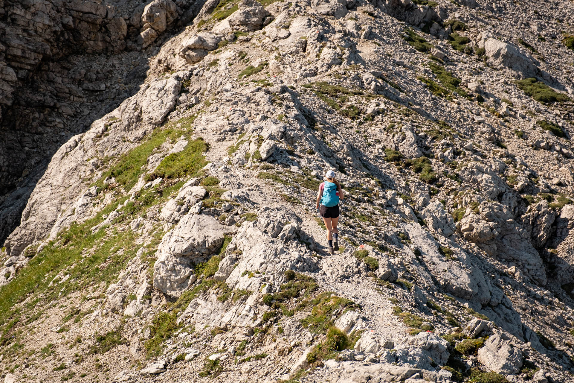 Wanderung von Hinterstein auf den Kleinen Daumen und den Großen Daumen im Allgäu