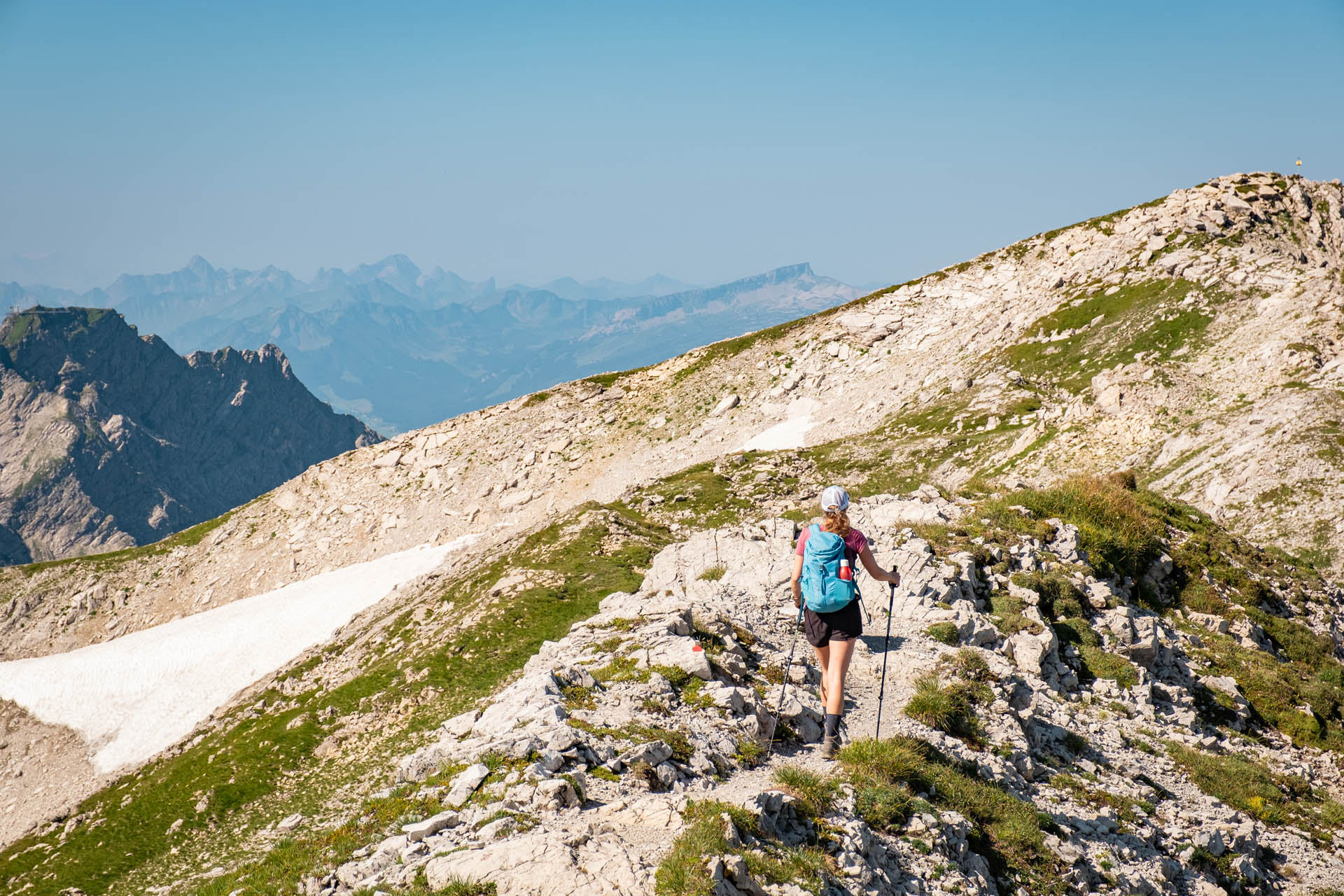 Wanderung von Hinterstein auf den Kleinen Daumen und den Großen Daumen im Allgäu