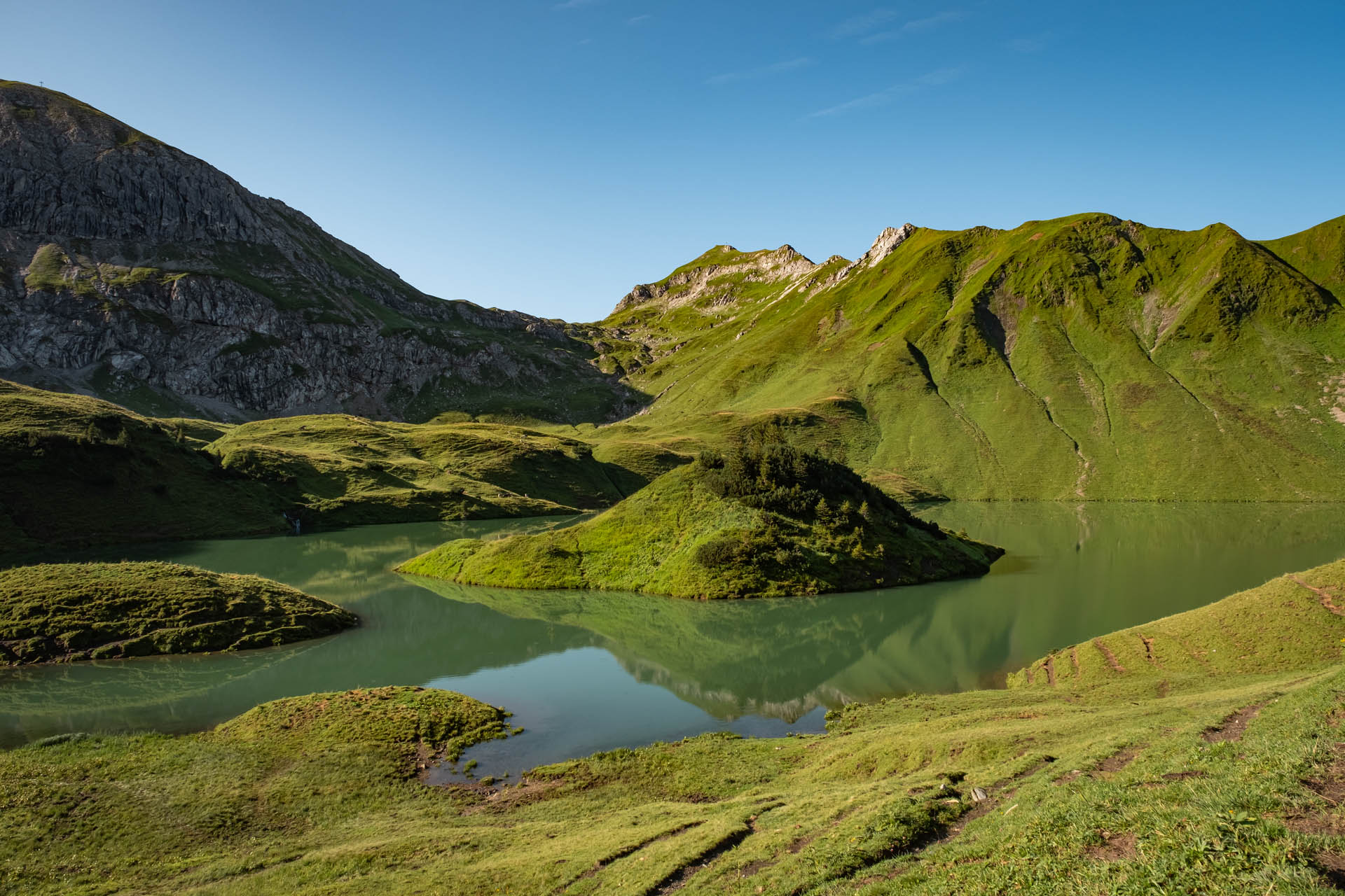 Wanderung von Hinterstein zum Schrecksee im Allgäu