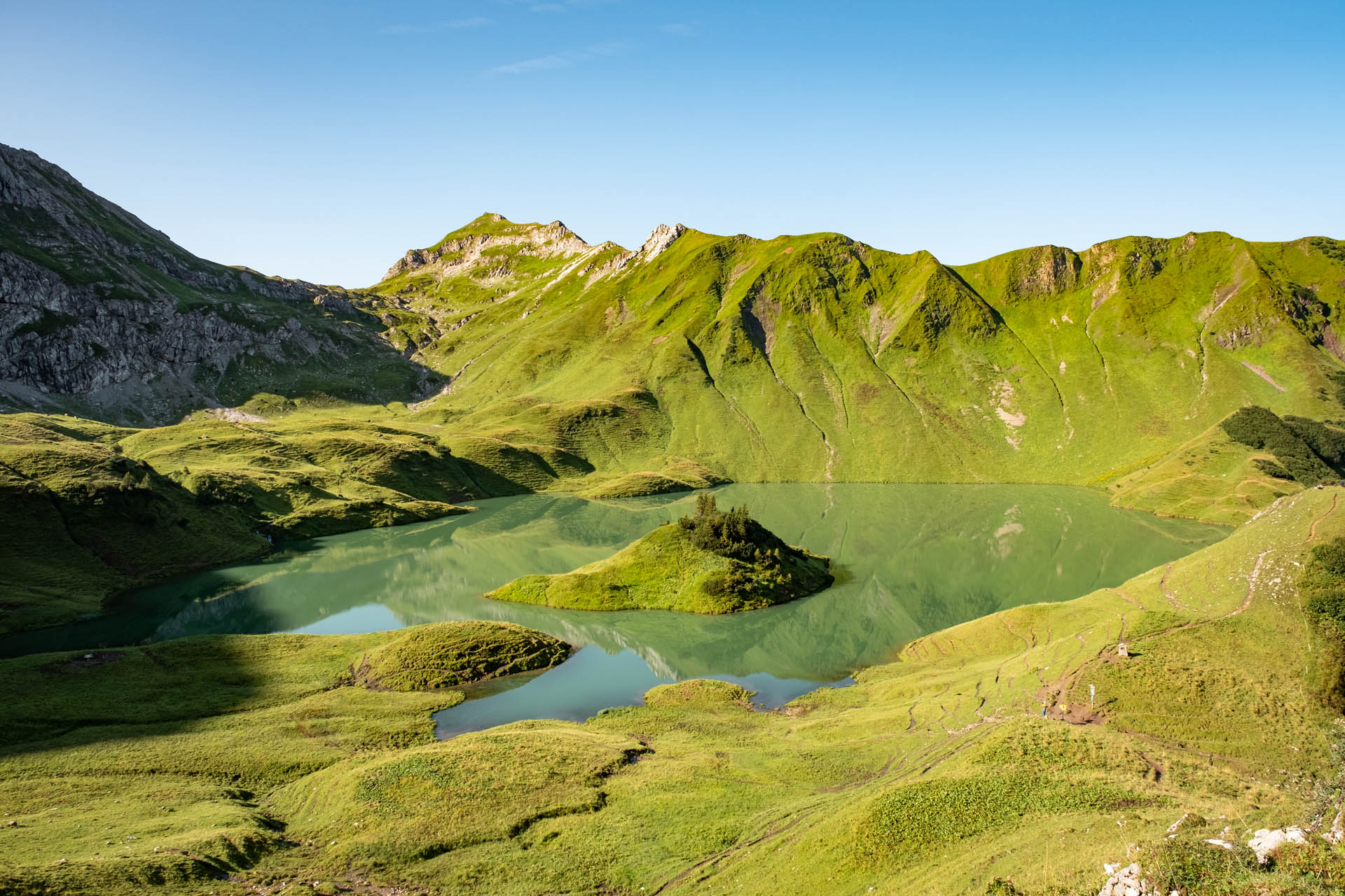 Wanderung von Hinterstein zum Schrecksee im Allgäu