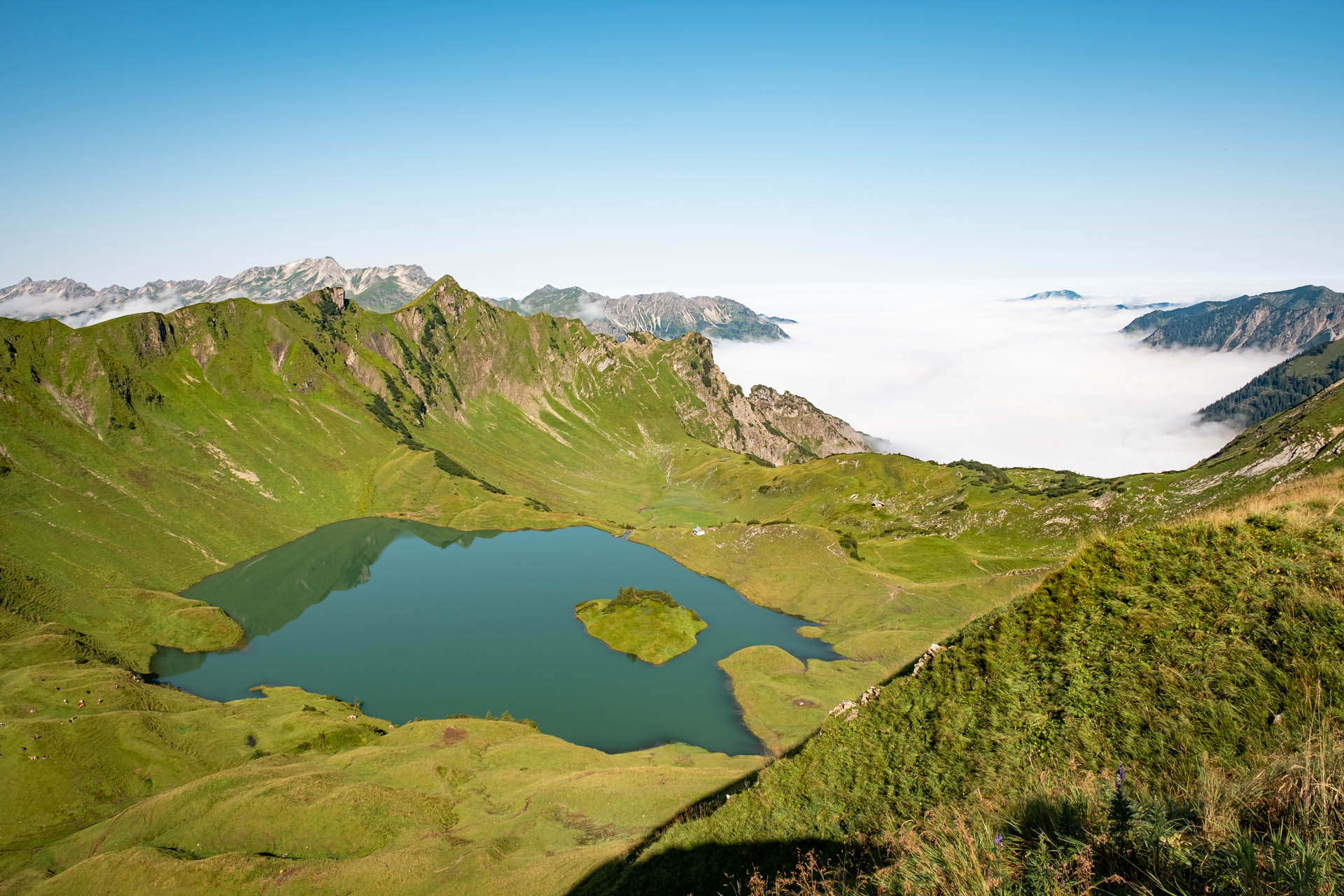 Wanderung von Hinterstein zum Schrecksee im Allgäu