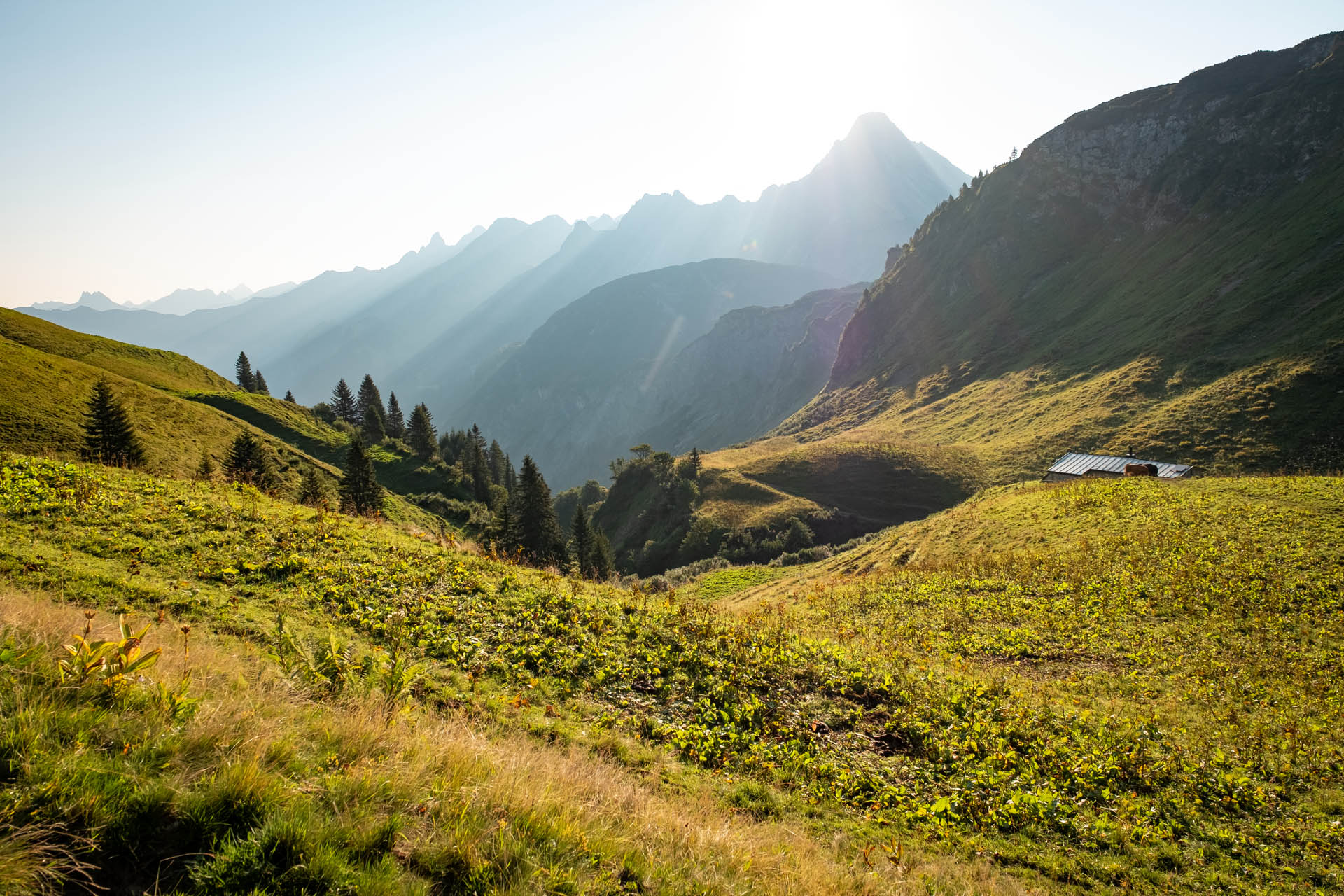 Wanderung zum südlichsten Punkt Deutschlands - Grenzstein 147 im Allgäu