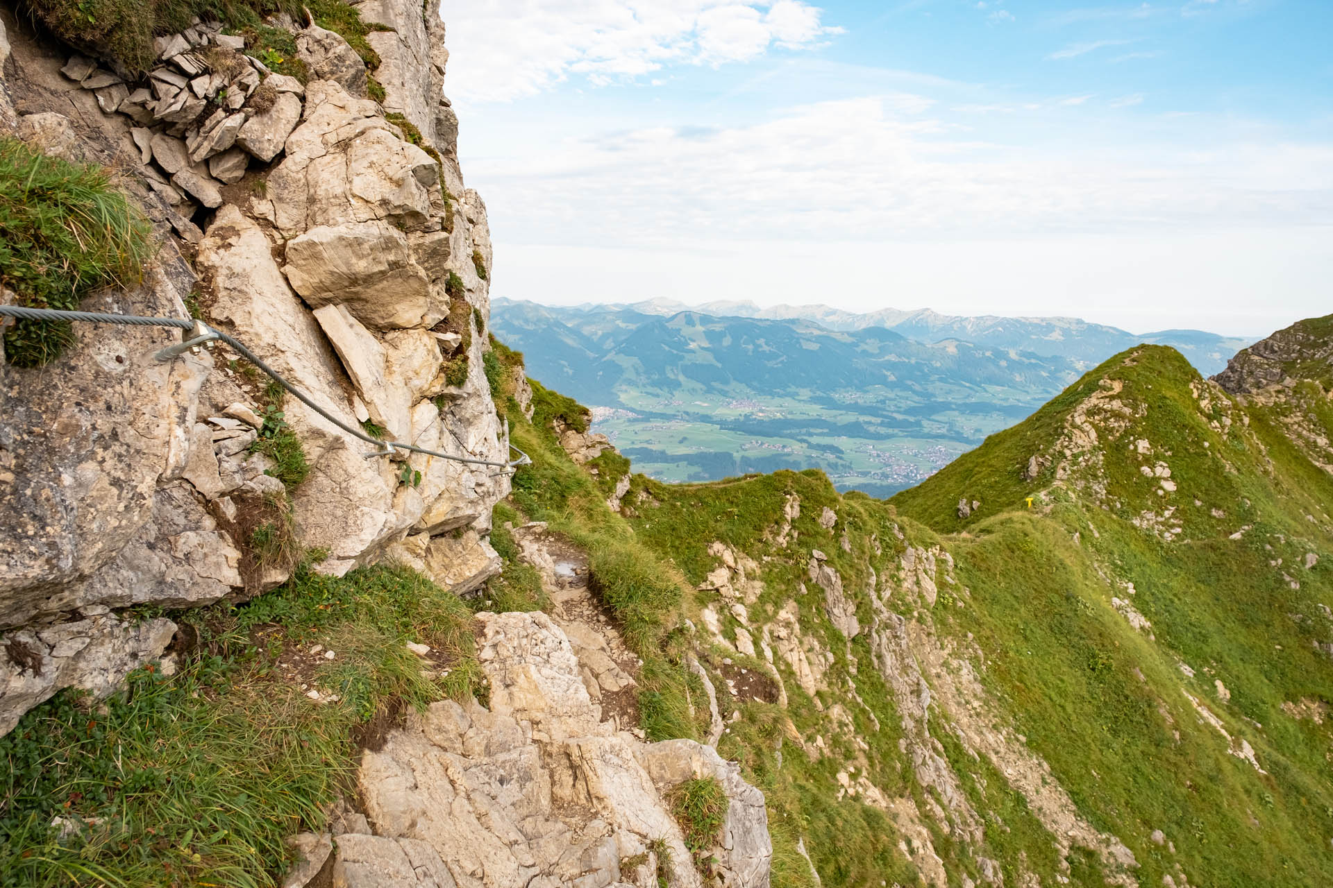 Wanderung im Allgäu über die Gaisalpseen auf den Entschenkopf