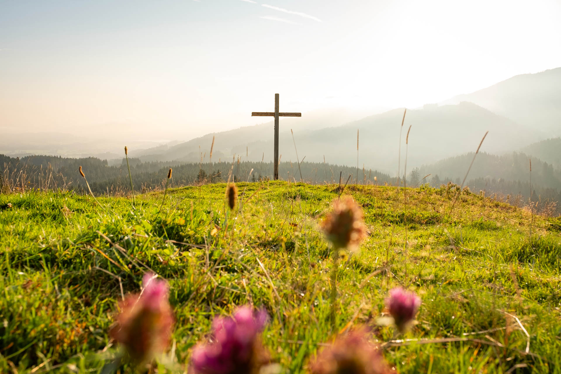 Wanderung vom Parkplatz Großer Wald auf den Grünten im Allgäu